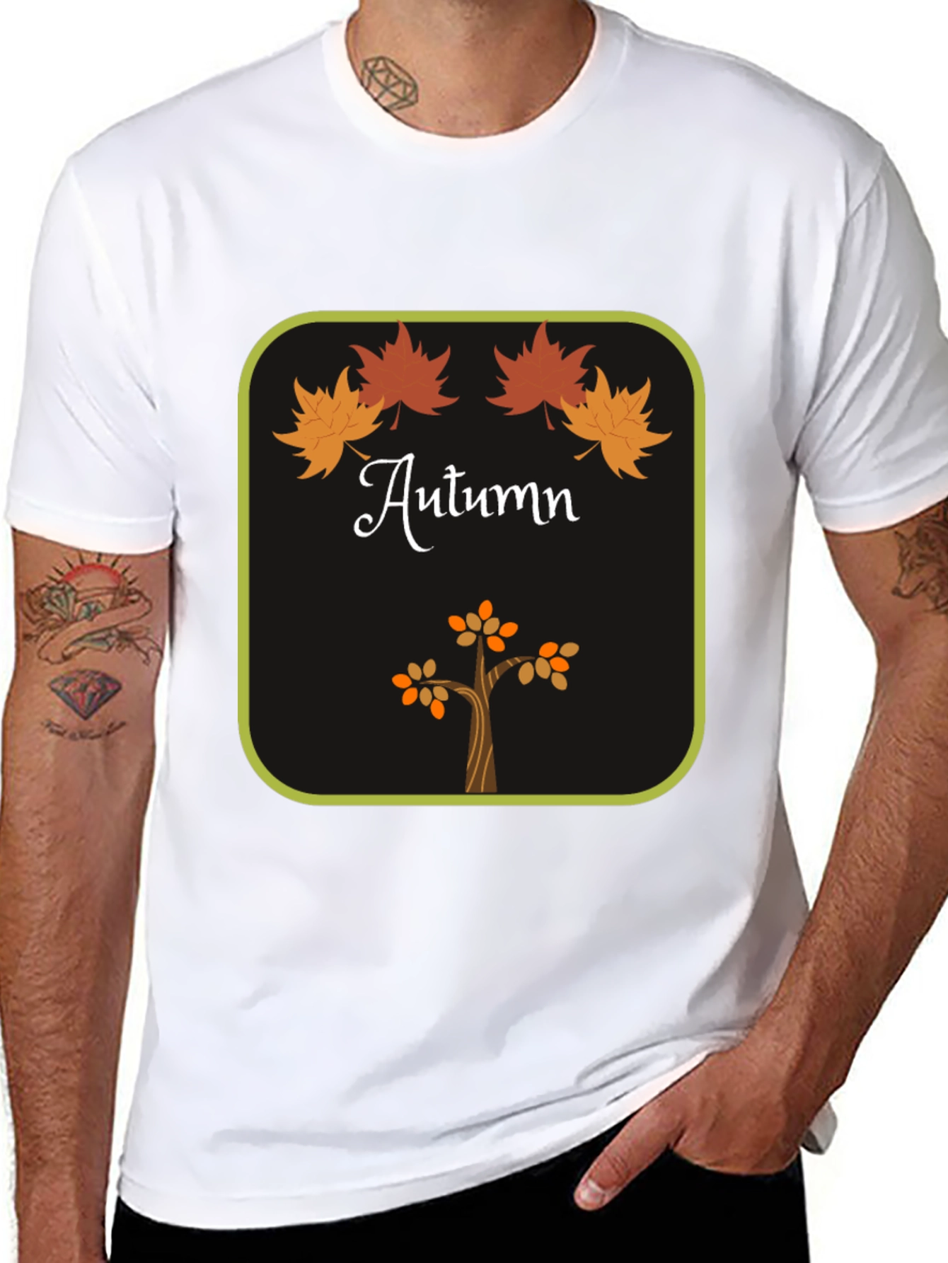 Autumn Leaves T-Shirt - Seasonal Style