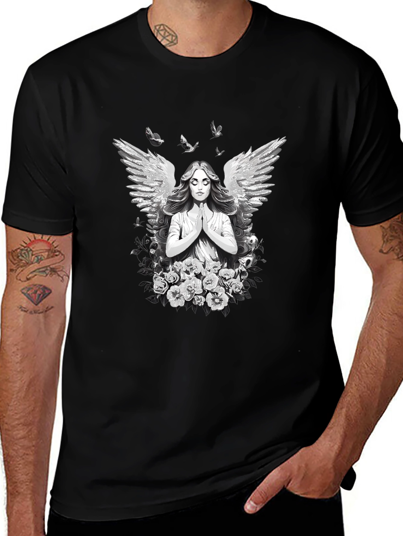 Angel Wings Graphic T-Shirt