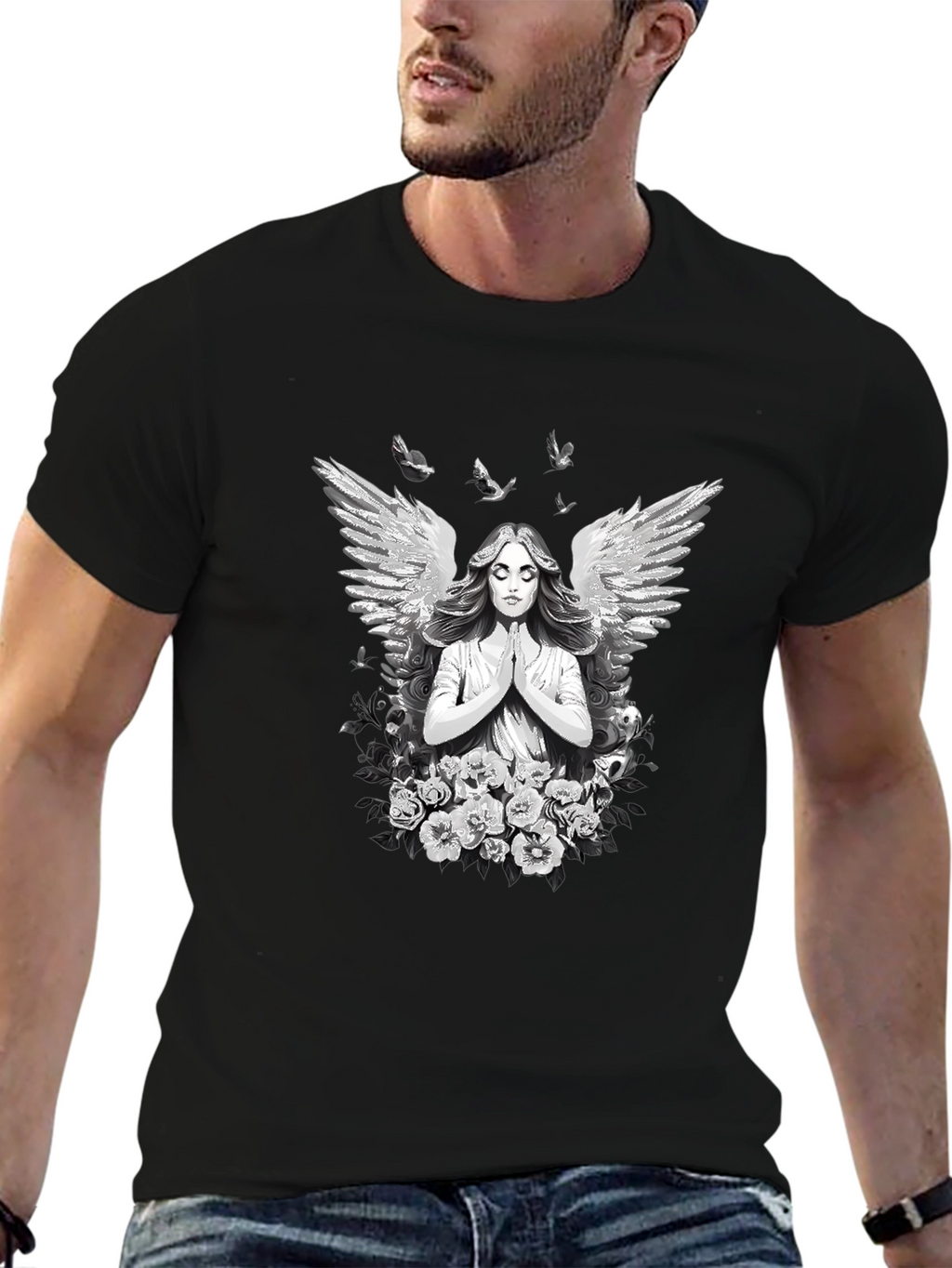 Angel Wings Graphic T-Shirt