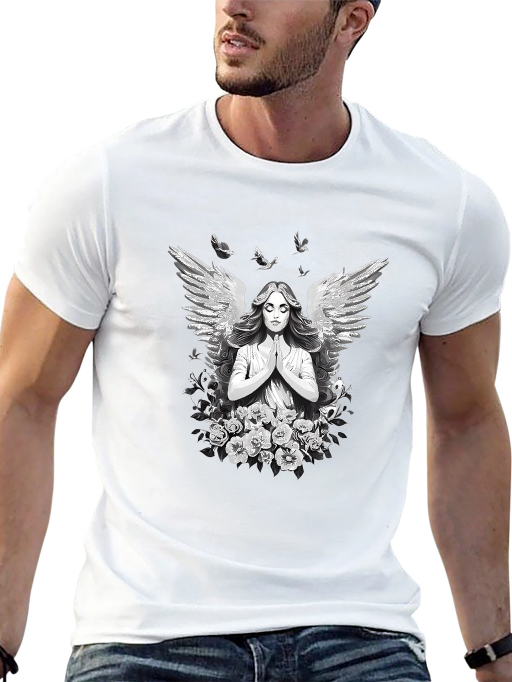 Angel Wings Graphic T-Shirt