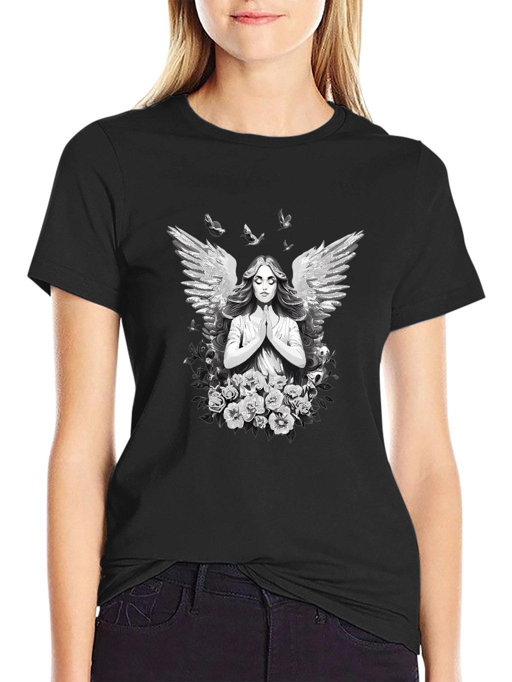 Angel Wings Graphic T-Shirt