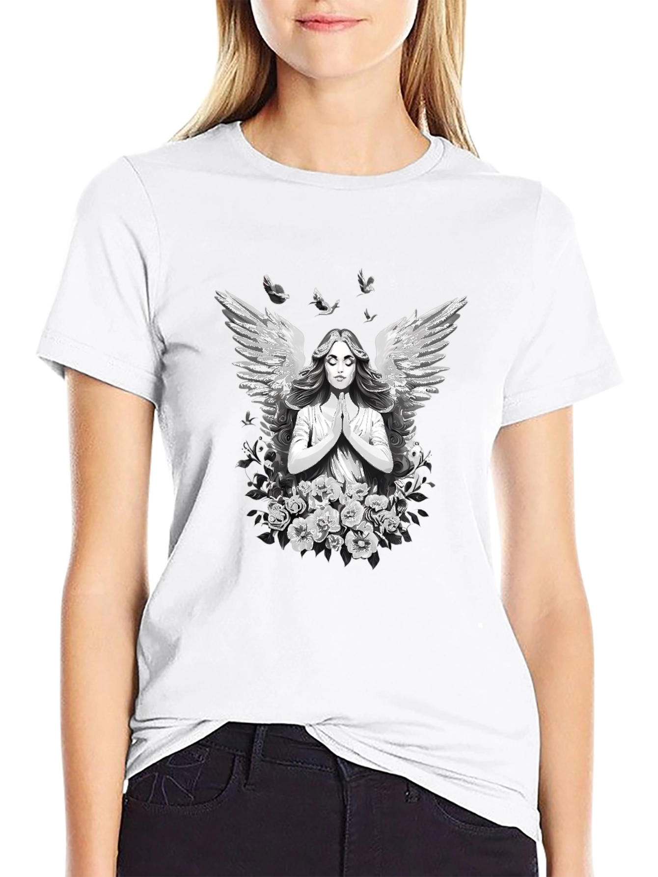 Angel Wings Graphic T-Shirt