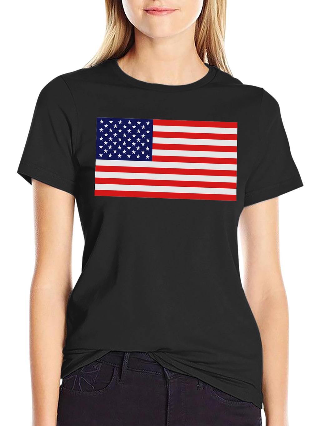 American Flag Graphic Tee - Patriot Pride