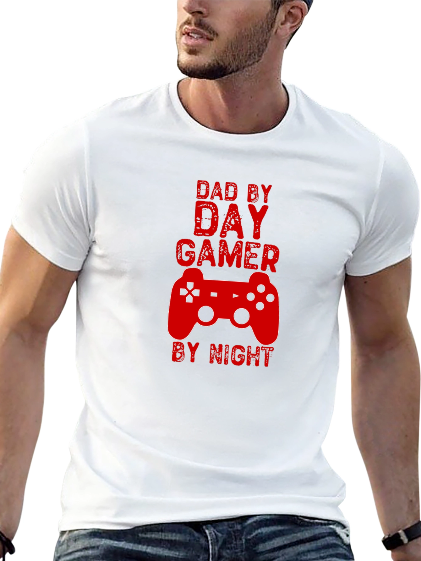 Dad By Day Gamer By Night T-Shirt