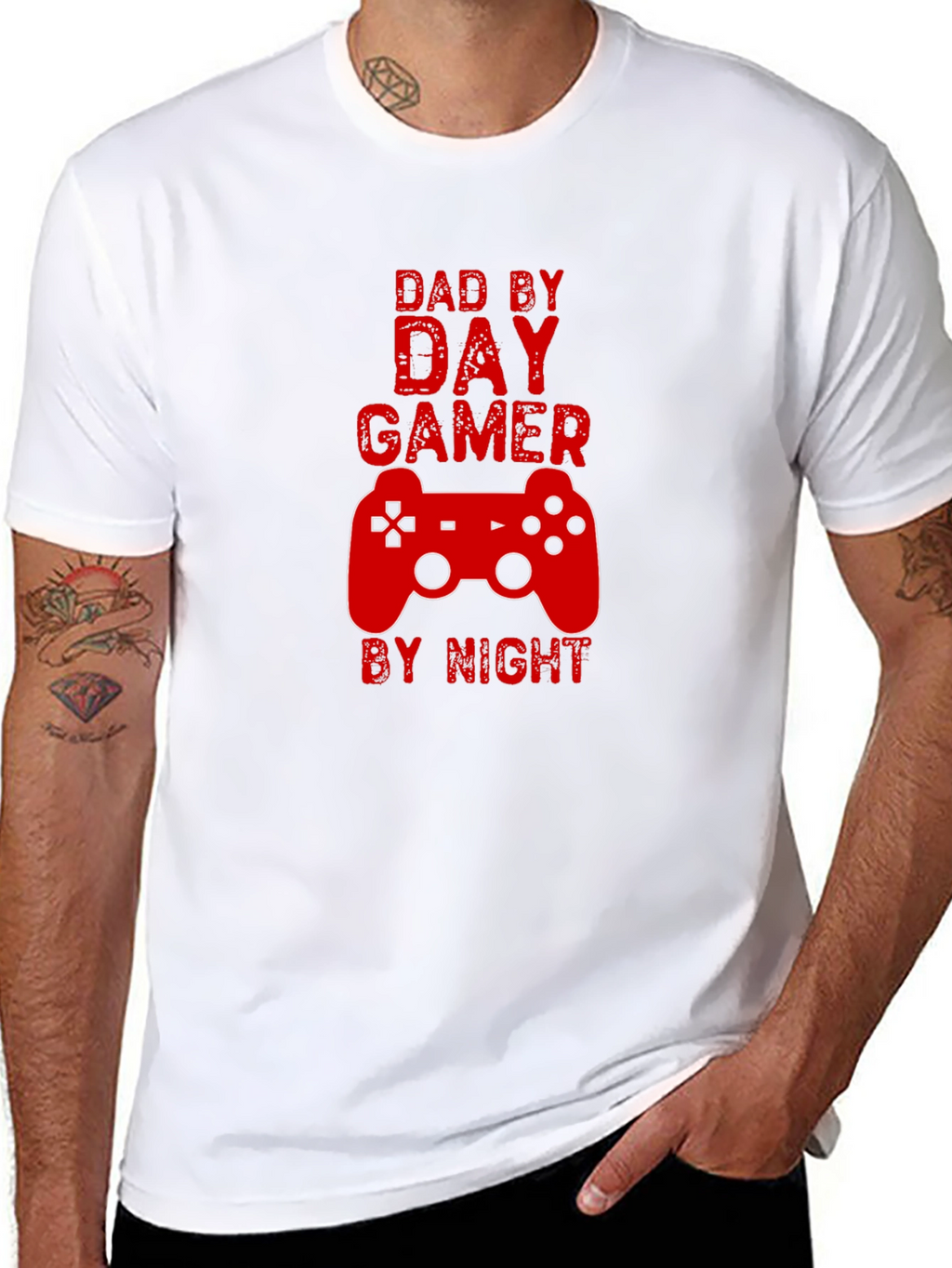 Dad By Day Gamer By Night T-Shirt
