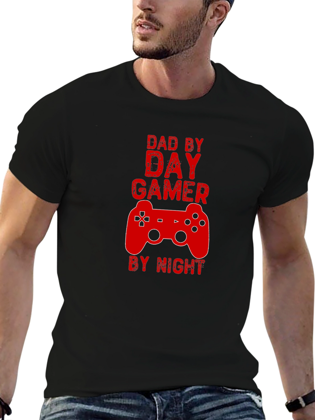 Dad By Day Gamer By Night T-Shirt