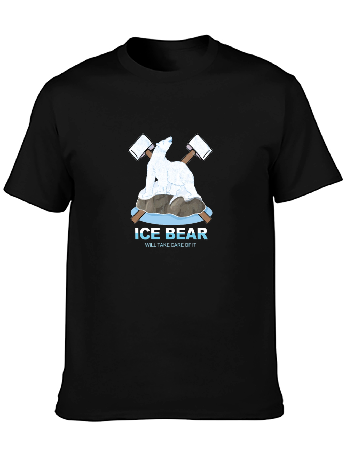 Ice Bear Graphic Tee - Will Take Care Of It