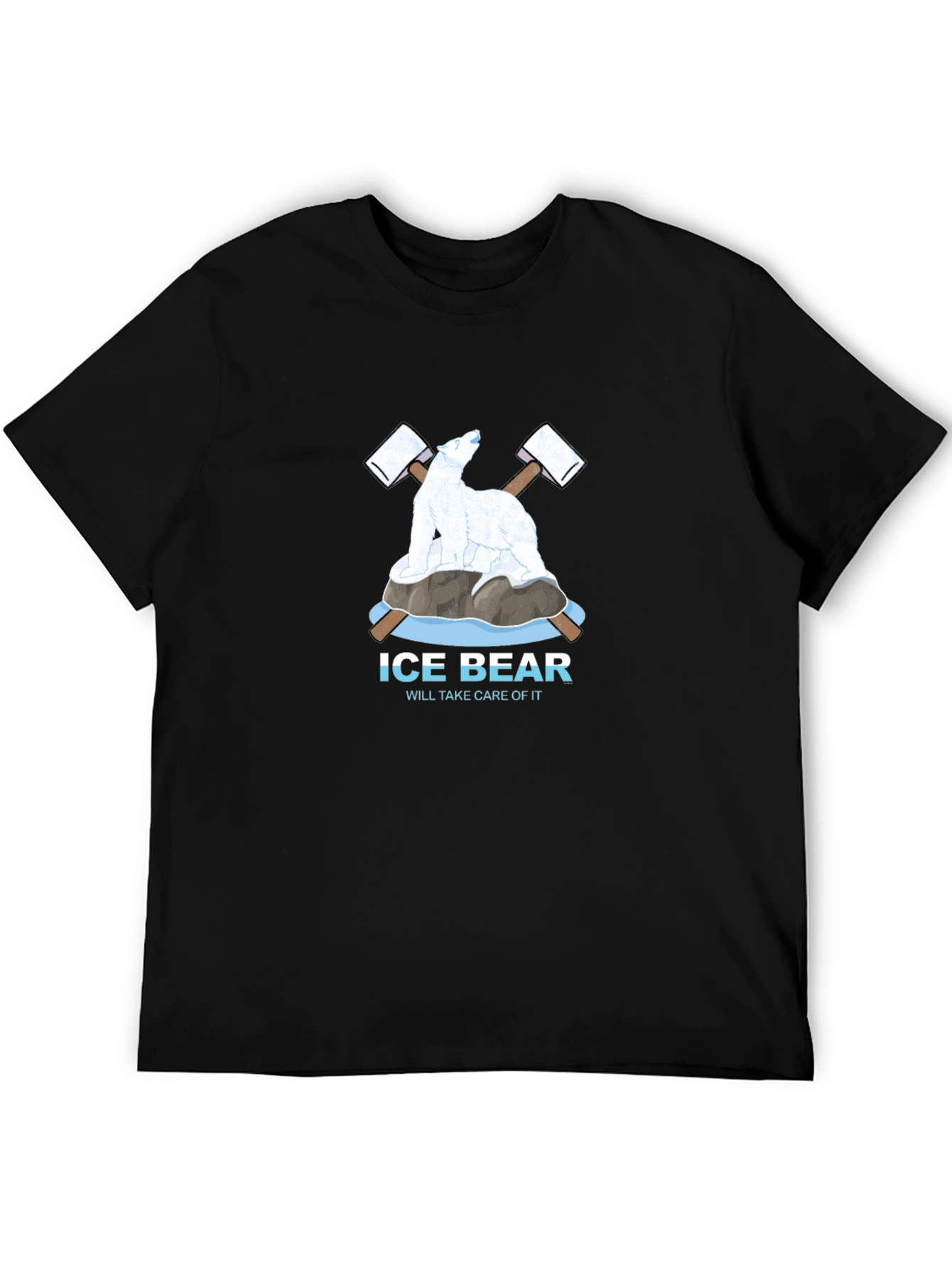 Ice Bear Graphic Tee - Will Take Care Of It