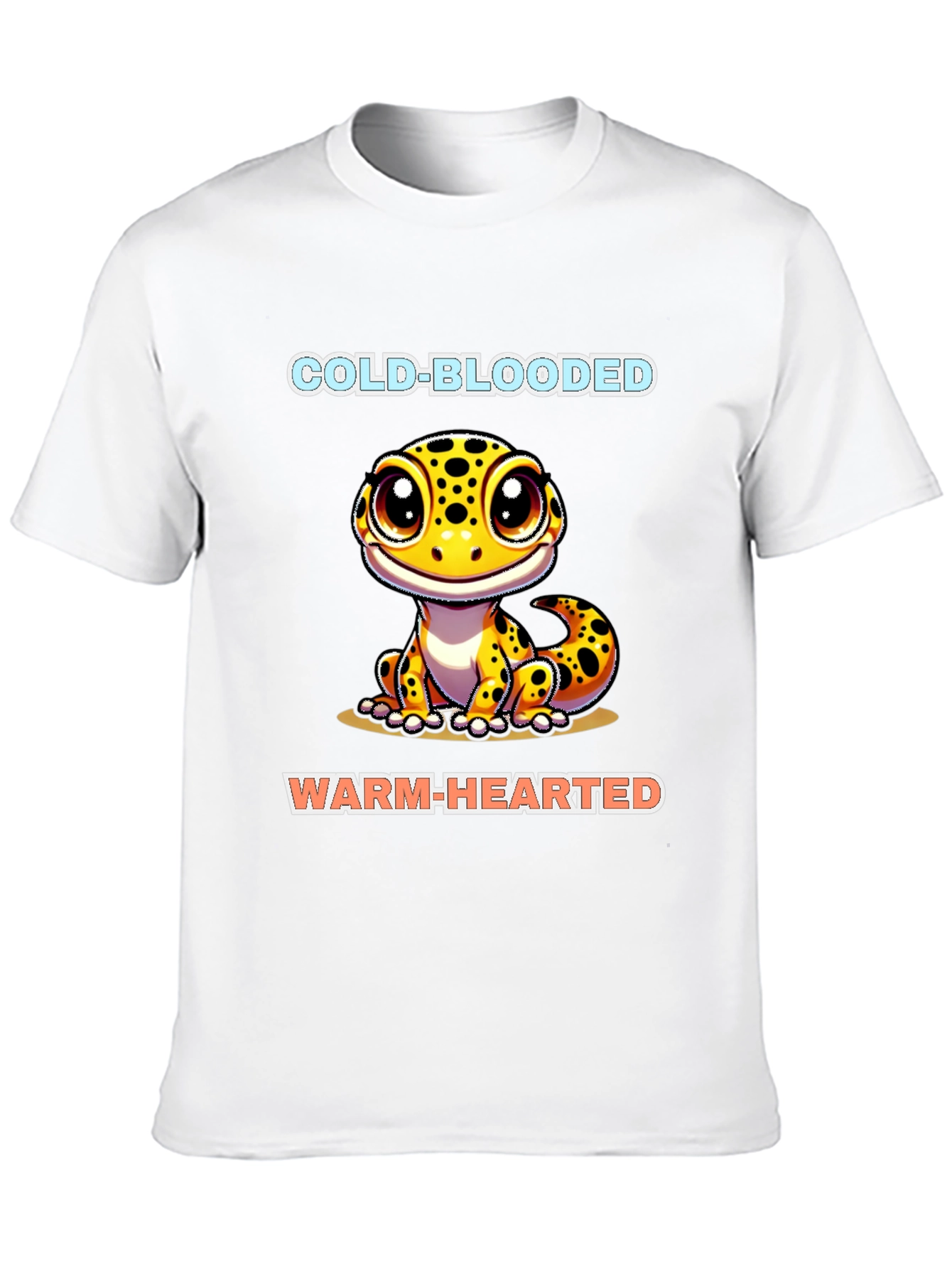 Cold-Blooded Warm-Hearted Lizard Graphic Tee