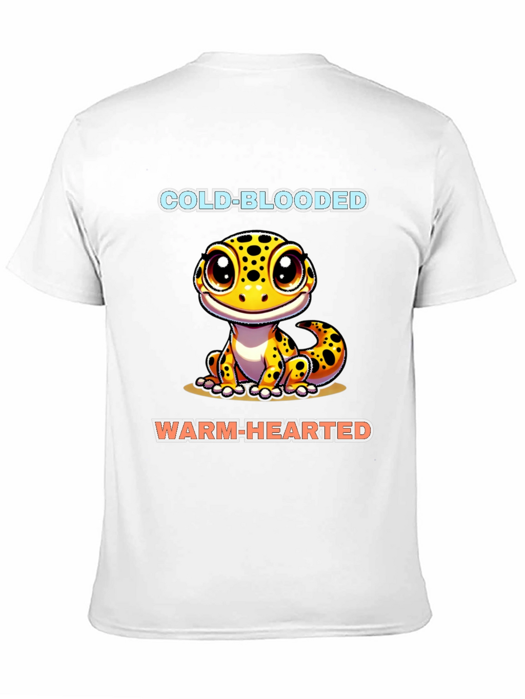 Cold-Blooded Warm-Hearted Lizard Graphic Tee