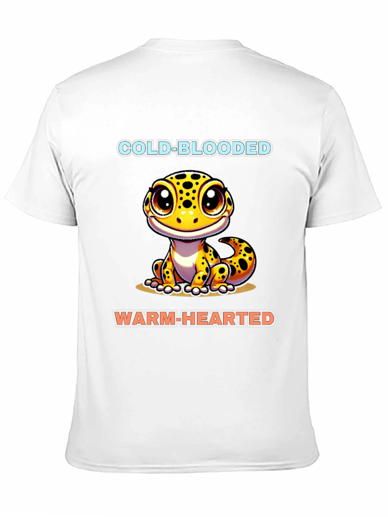 Cold-Blooded Warm-Hearted Lizard Graphic Tee
