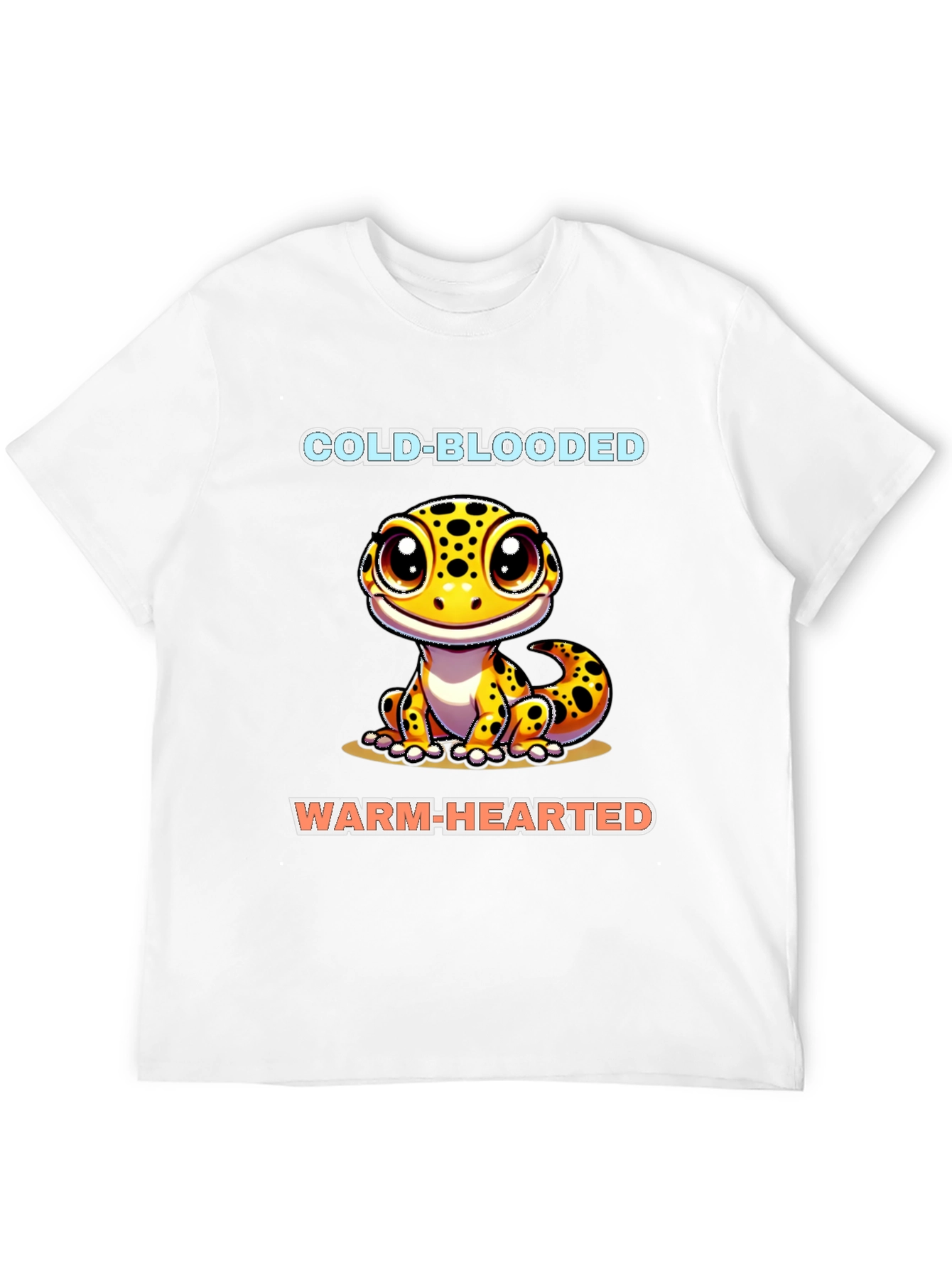 Cold-Blooded Warm-Hearted Lizard Graphic Tee