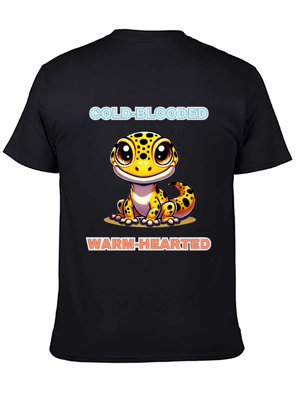 Cold-Blooded Warm-Hearted Lizard Graphic Tee