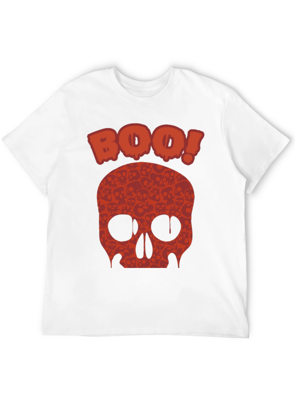 Boo! Skull Graphic Tee - Halloween Ready