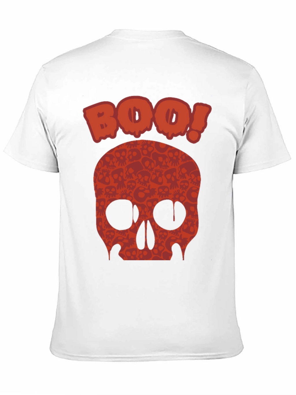 Boo! Skull Graphic Tee - Halloween Ready