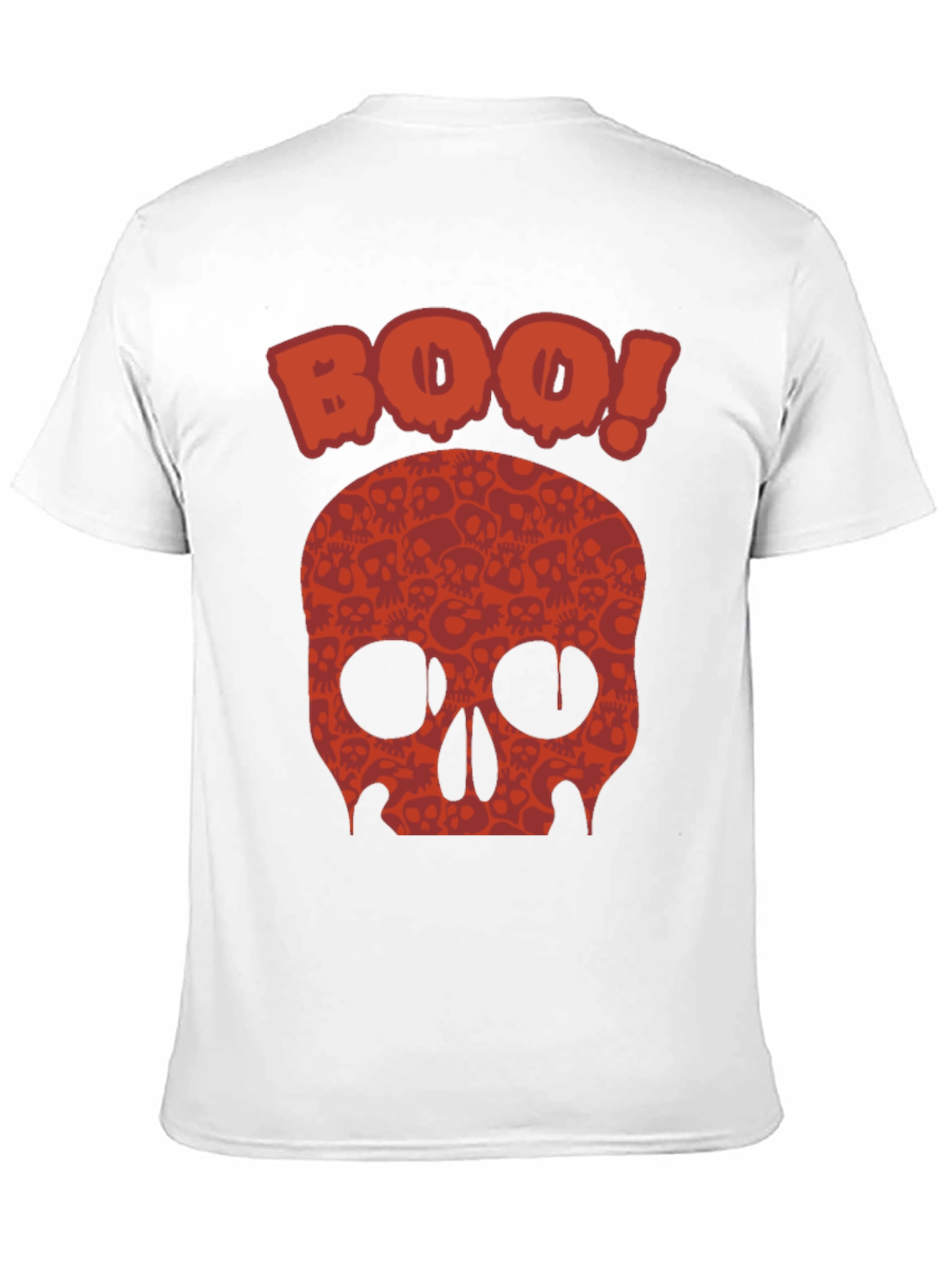Boo! Skull Graphic Tee - Halloween Ready