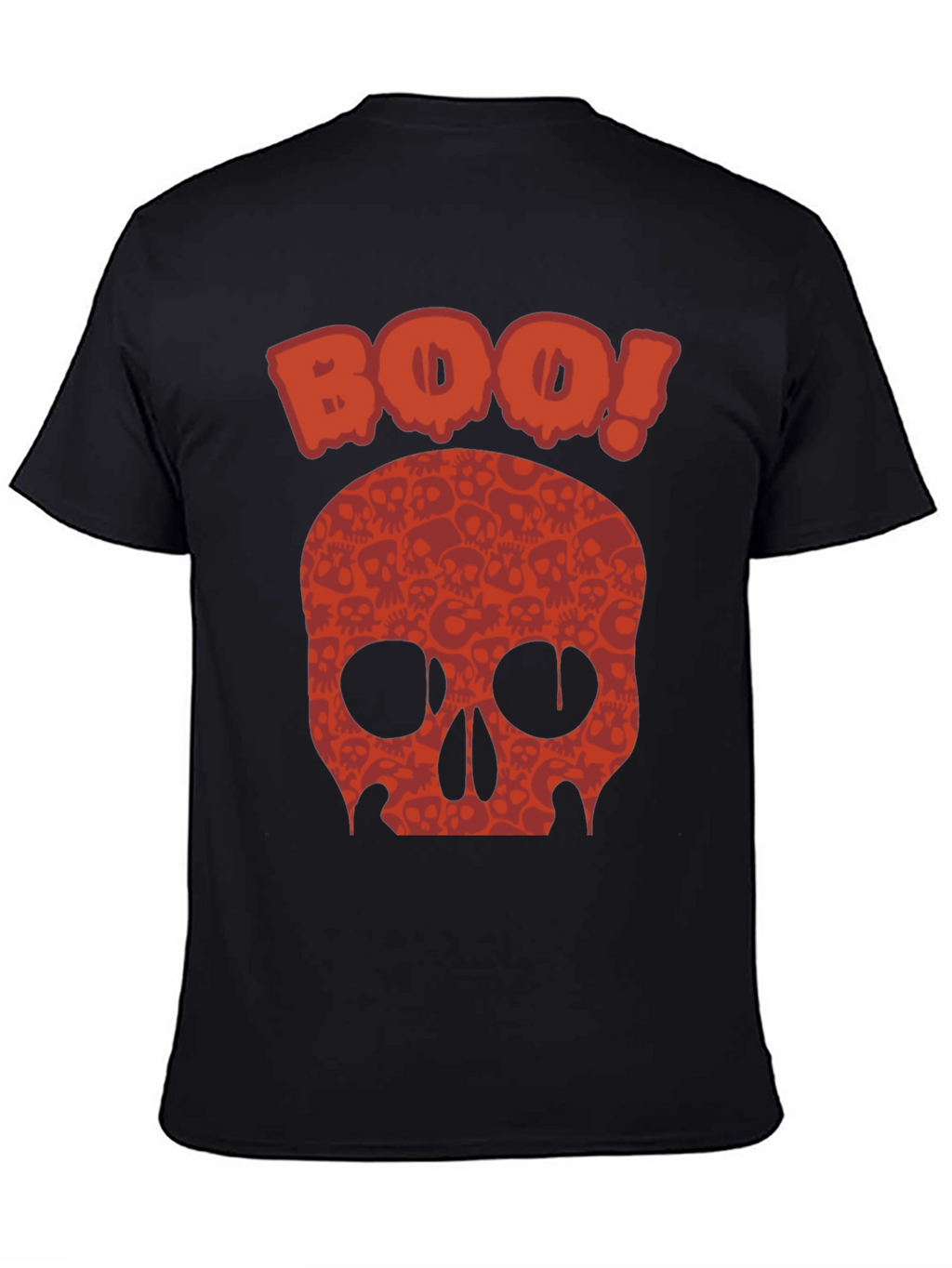 Boo! Skull Graphic Tee - Halloween Ready