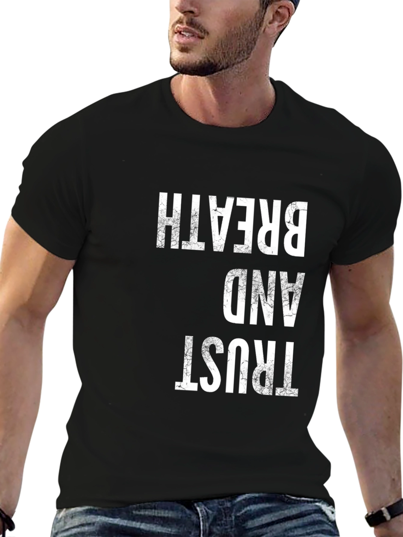 Trust and Breath Graphic Tee
