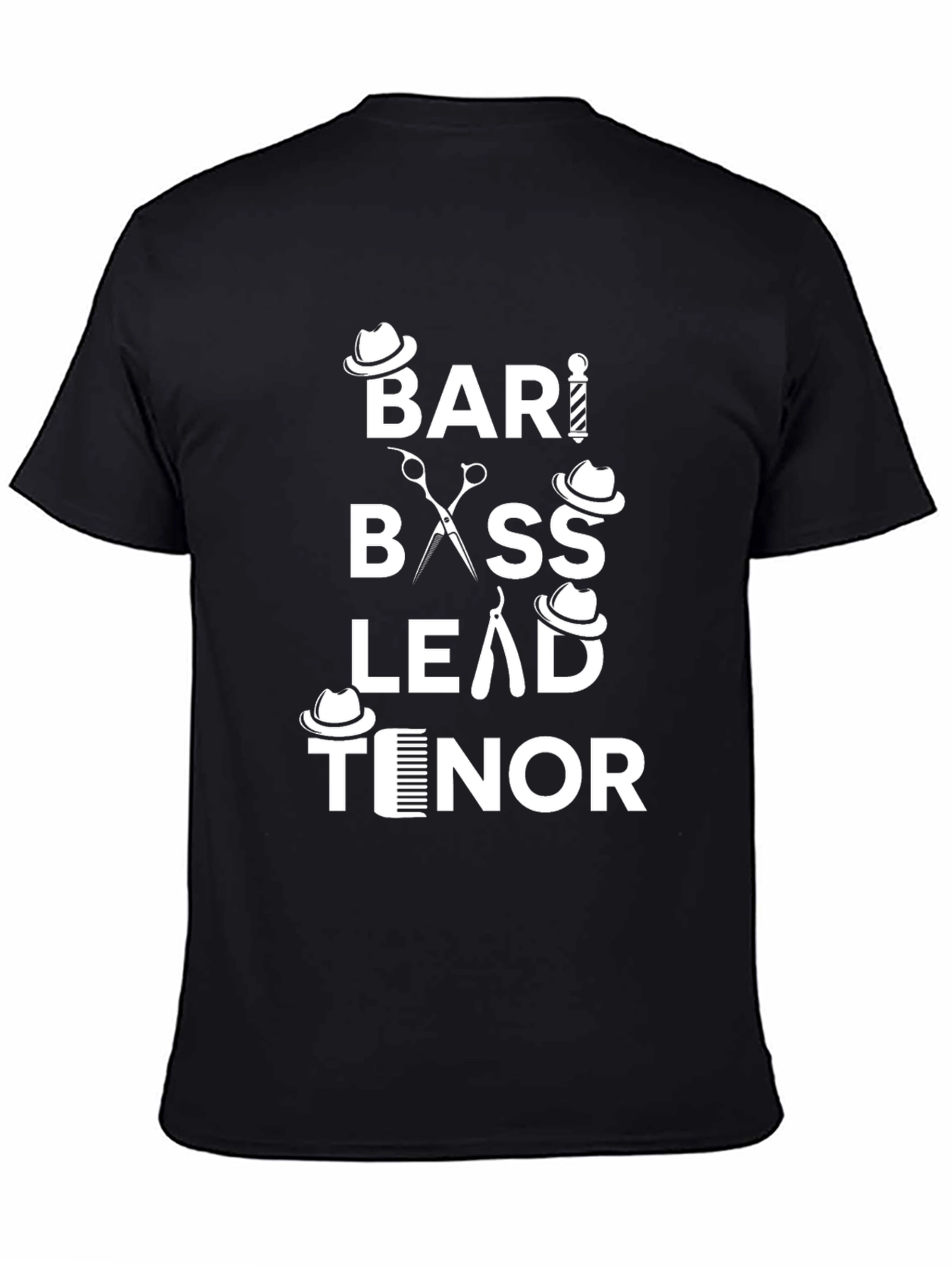 Barbershop Quartet T-Shirt - Stylish Vocal Harmony Tee