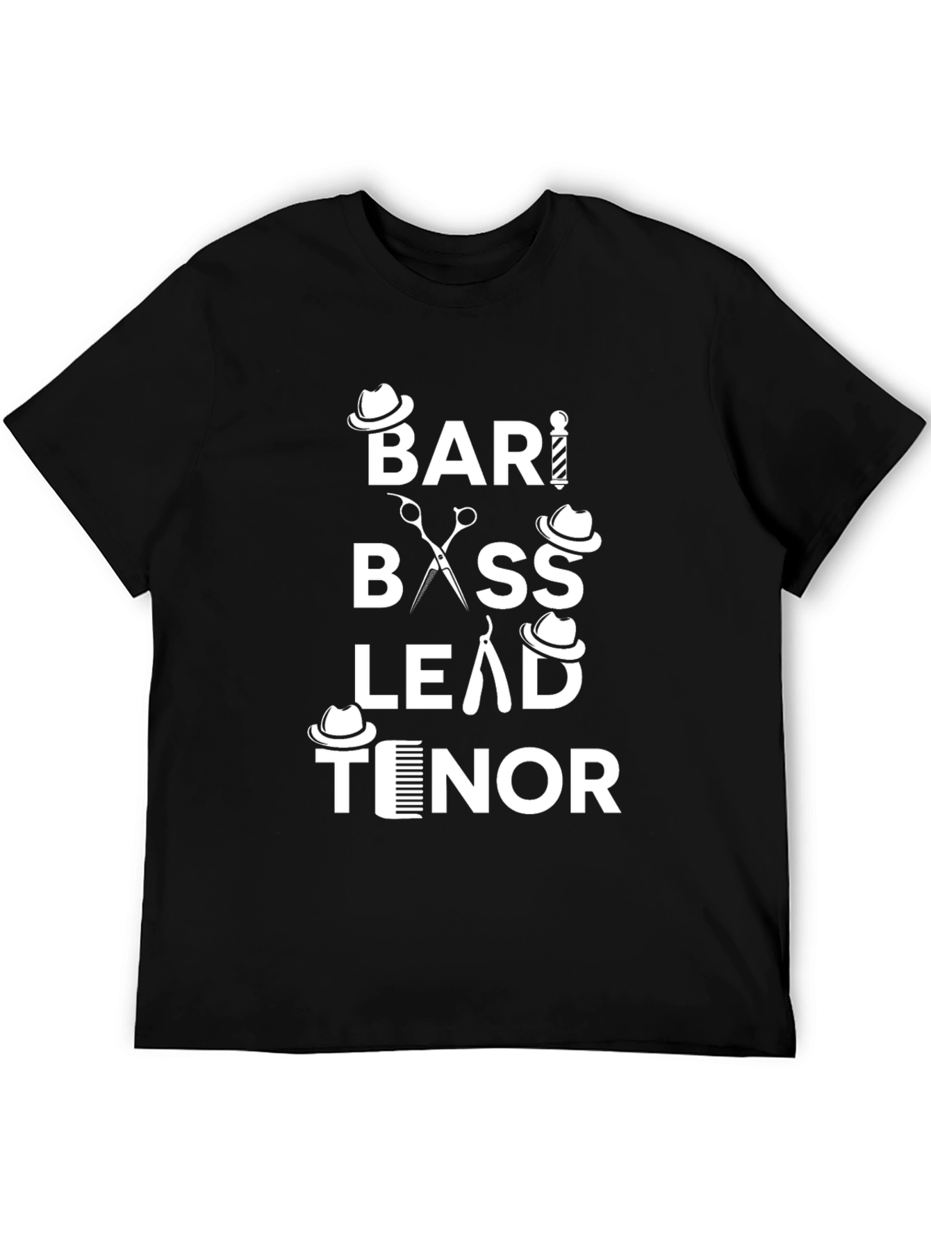 Barbershop Quartet T-Shirt - Stylish Vocal Harmony Tee