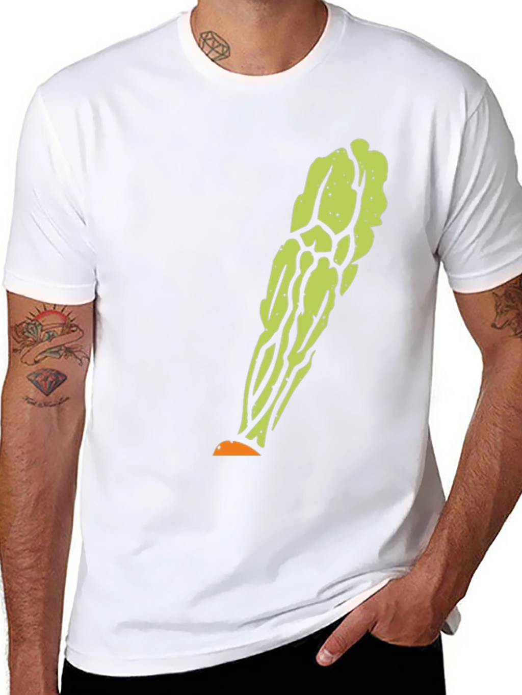 Asparagus Graphic T-Shirt - Novelty Tee
