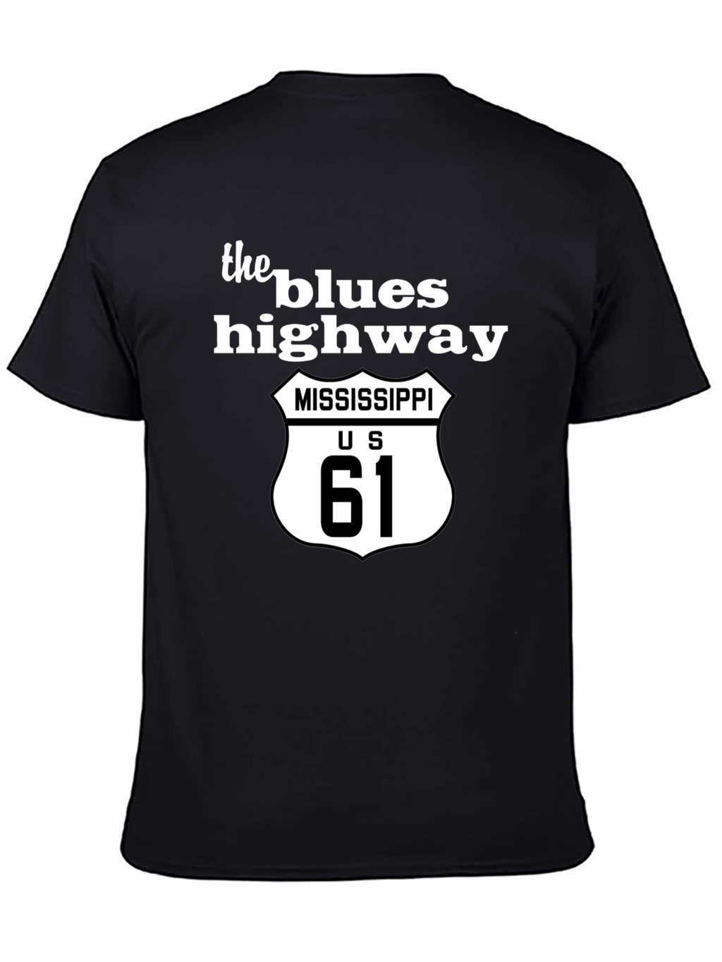 Blues Highway Mississippi US 61 T-Shirt