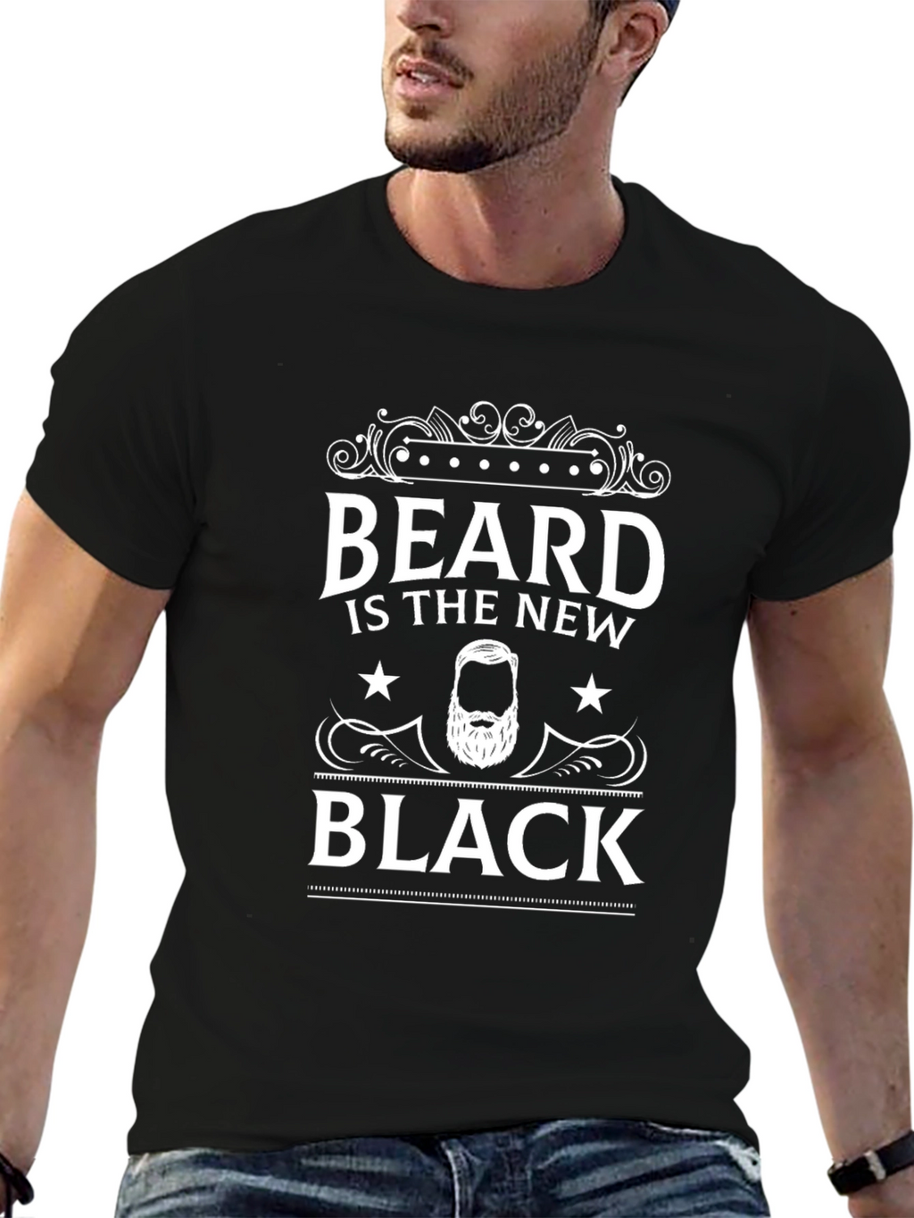 Beard Is The New Black T-Shirt
