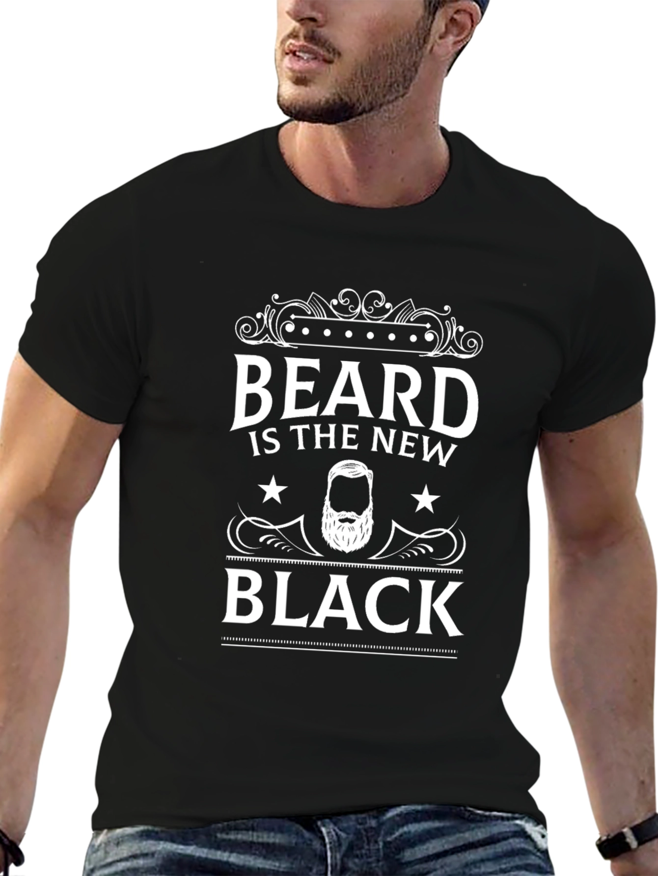 Beard Is The New Black T-Shirt