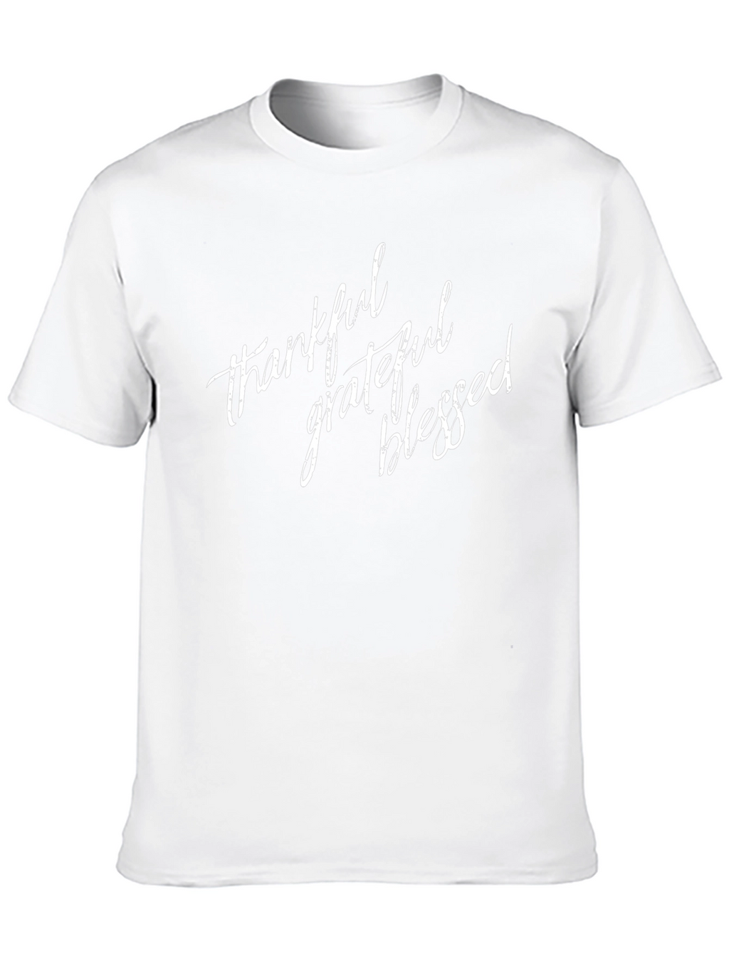 Thankful Grateful Blessed Graphic Tee
