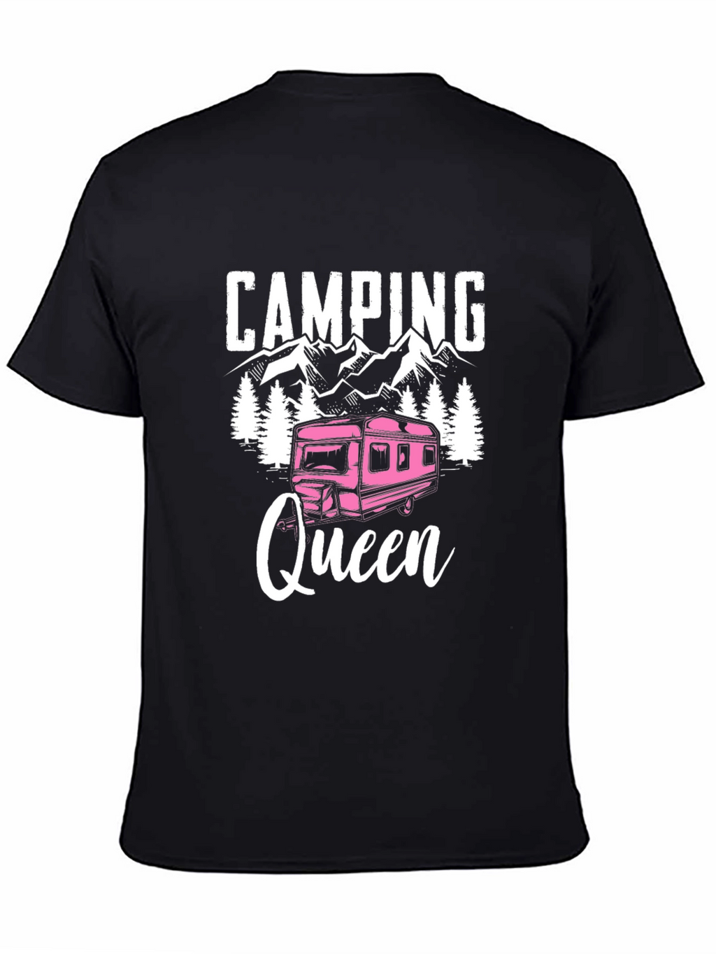 Camping Queen Graphic T-Shirt
