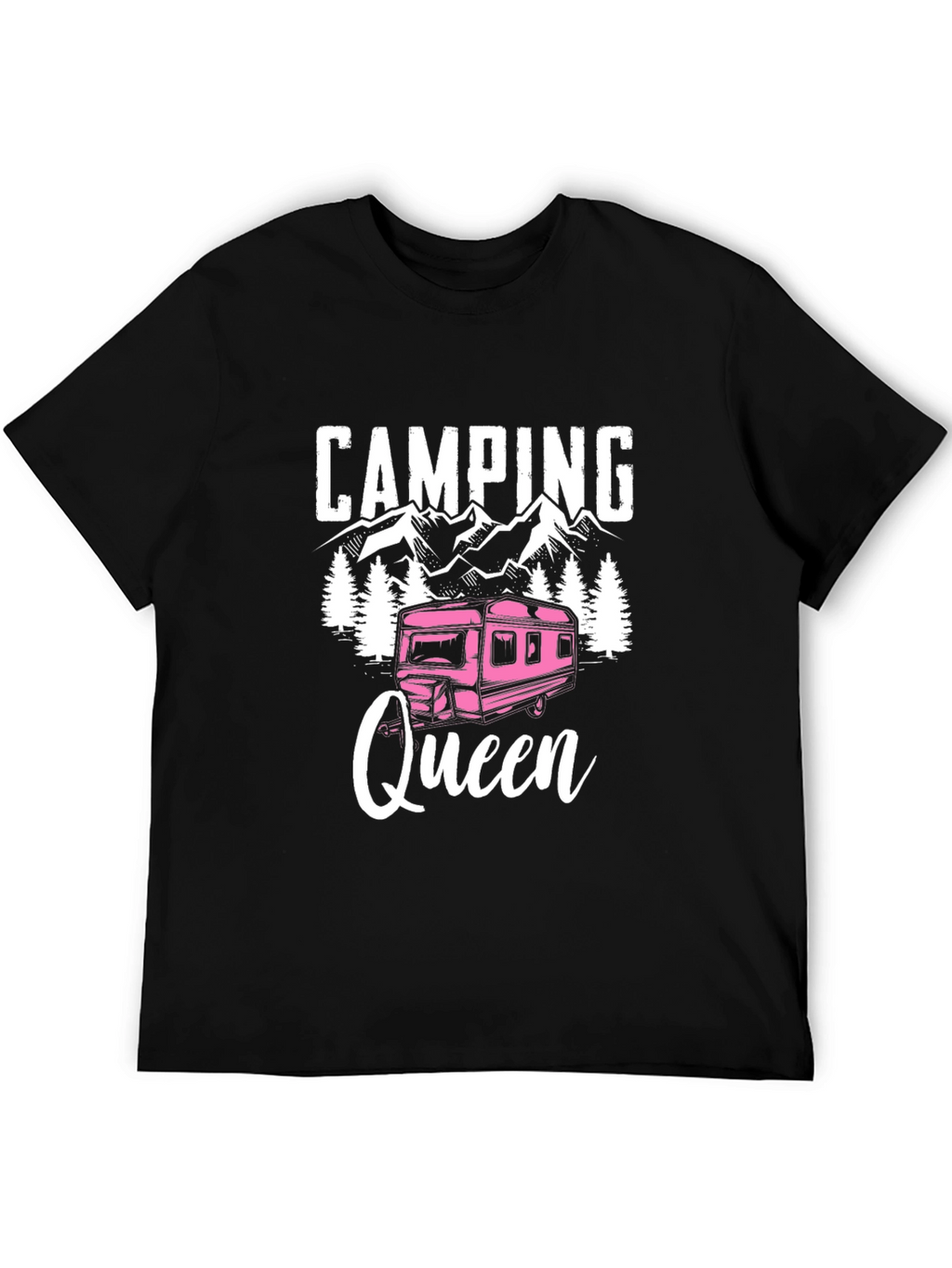 Camping Queen Graphic T-Shirt