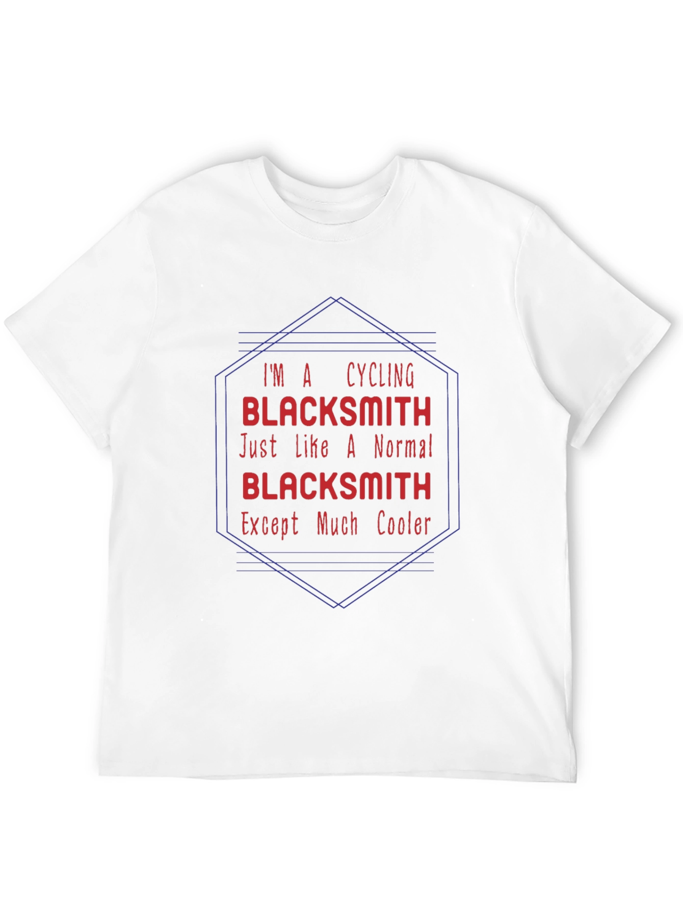 Cycling Blacksmith T-Shirt - Funny Cool Cyclist Gift