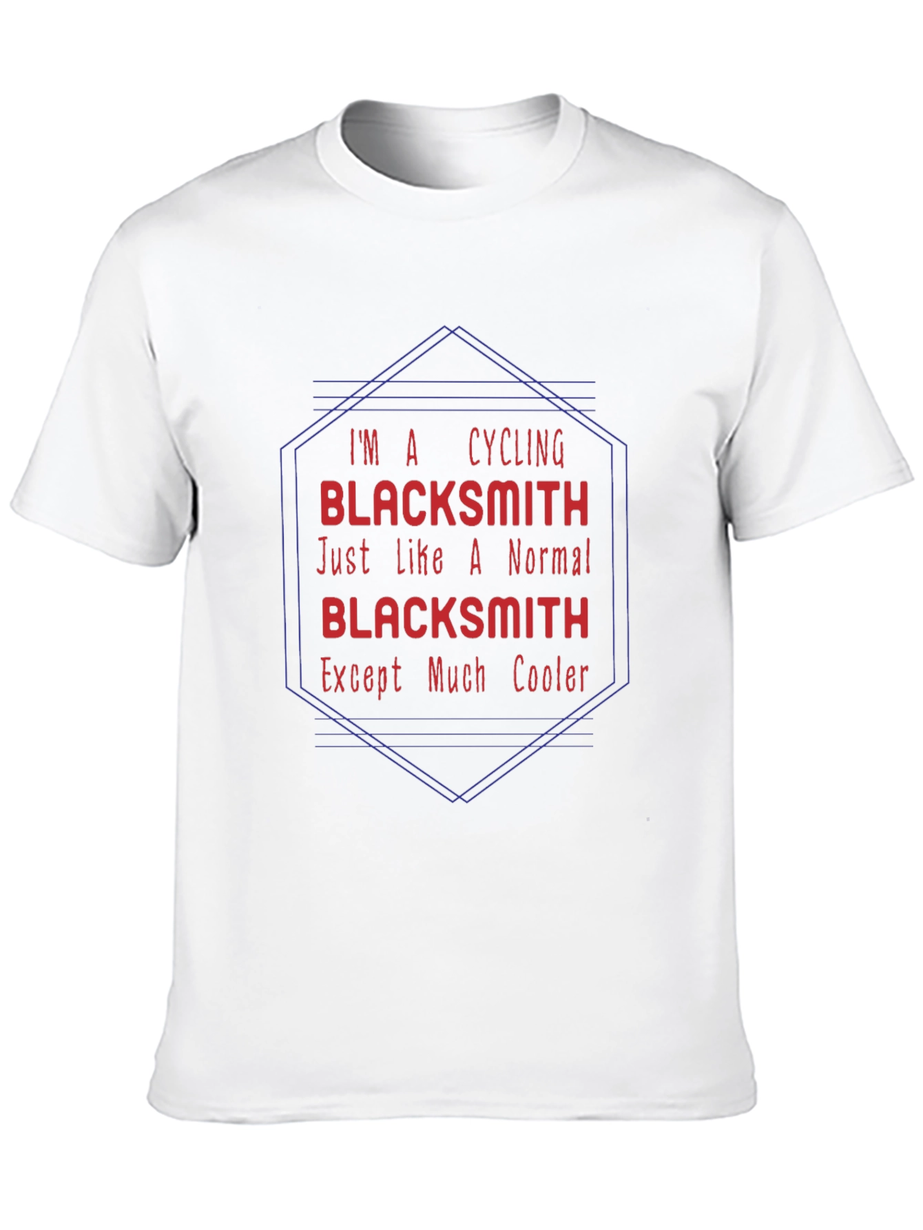 Cycling Blacksmith T-Shirt - Funny Cool Cyclist Gift