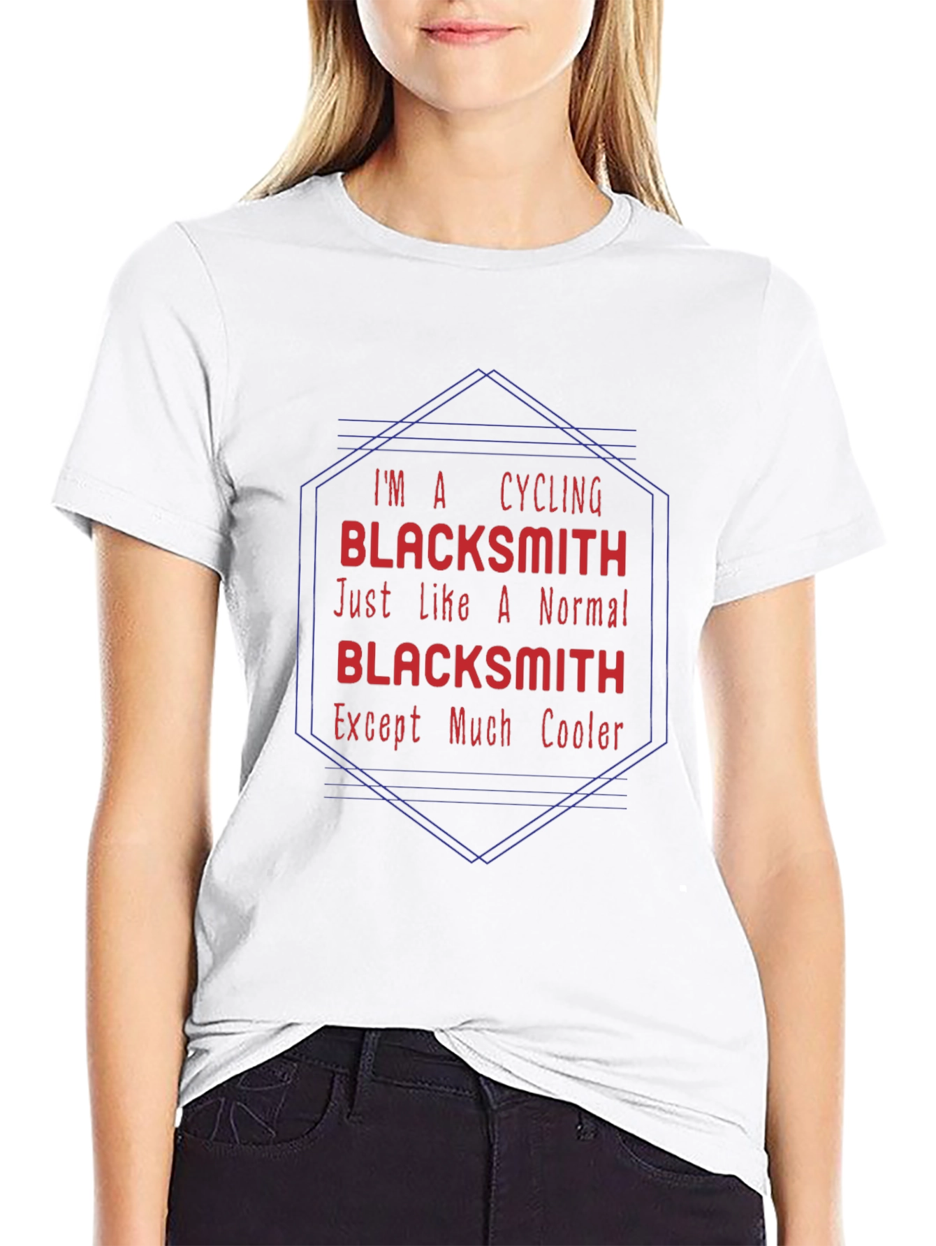 Cycling Blacksmith T-Shirt - Funny Cool Cyclist Gift
