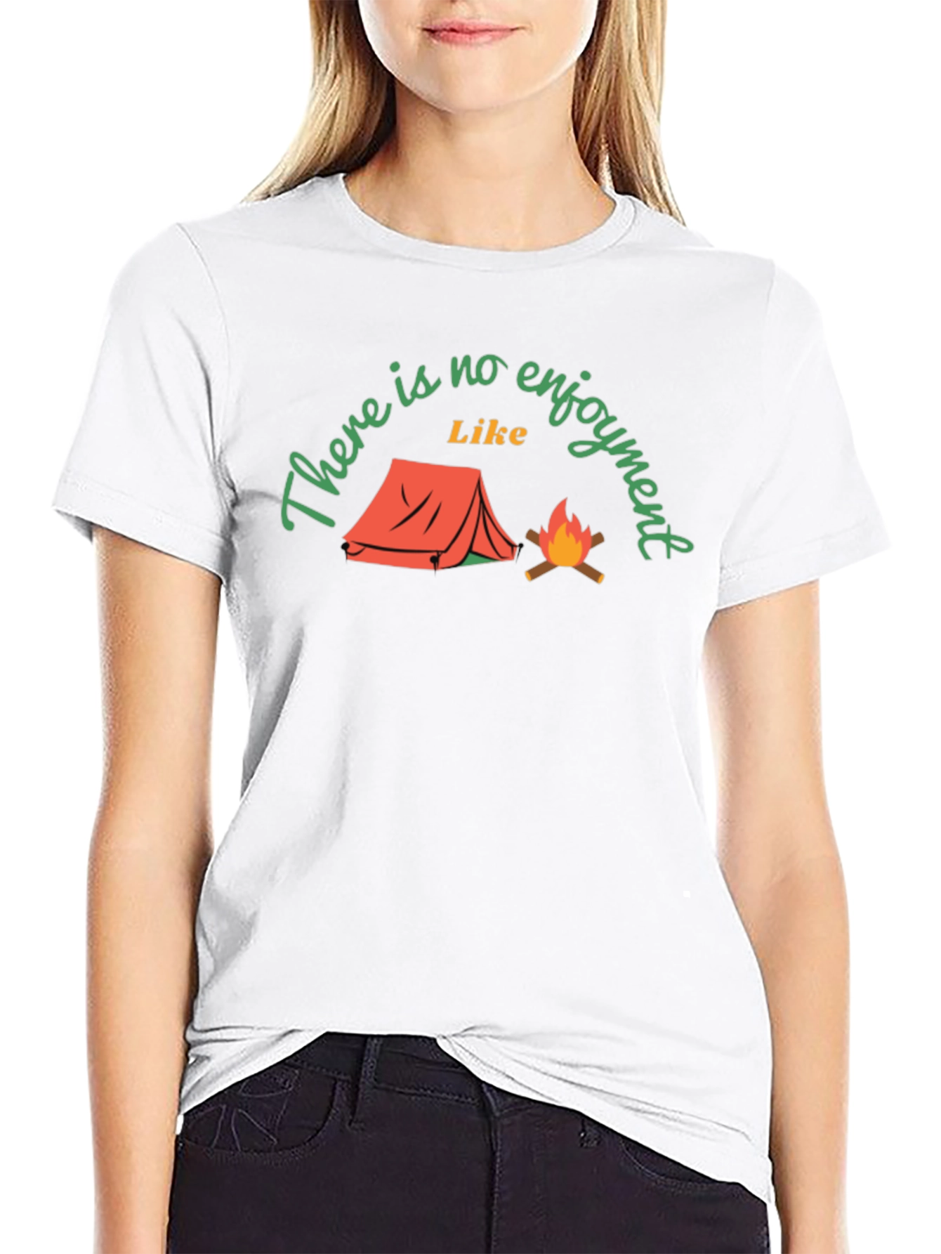 Camping Enjoyment Graphic T-Shirt