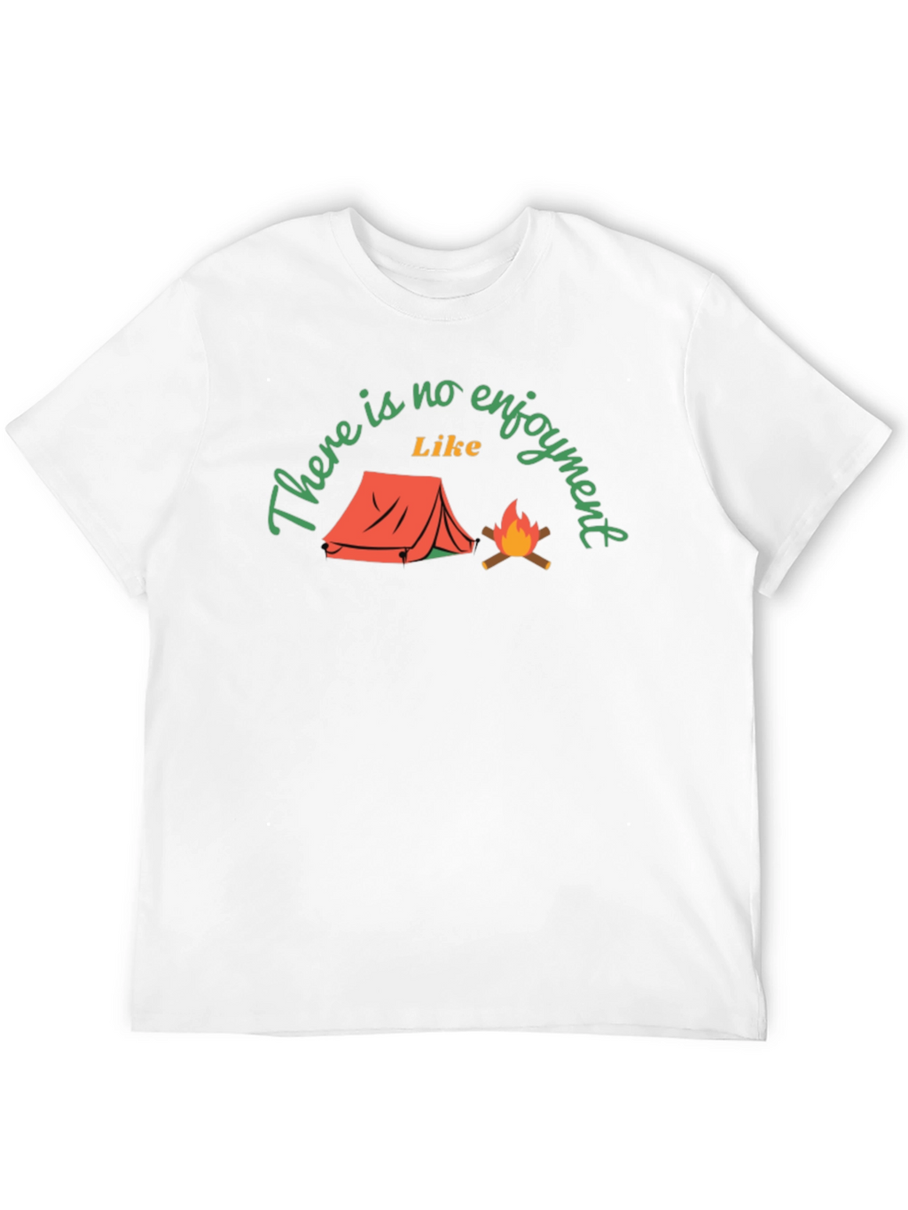 Camping Enjoyment Graphic T-Shirt