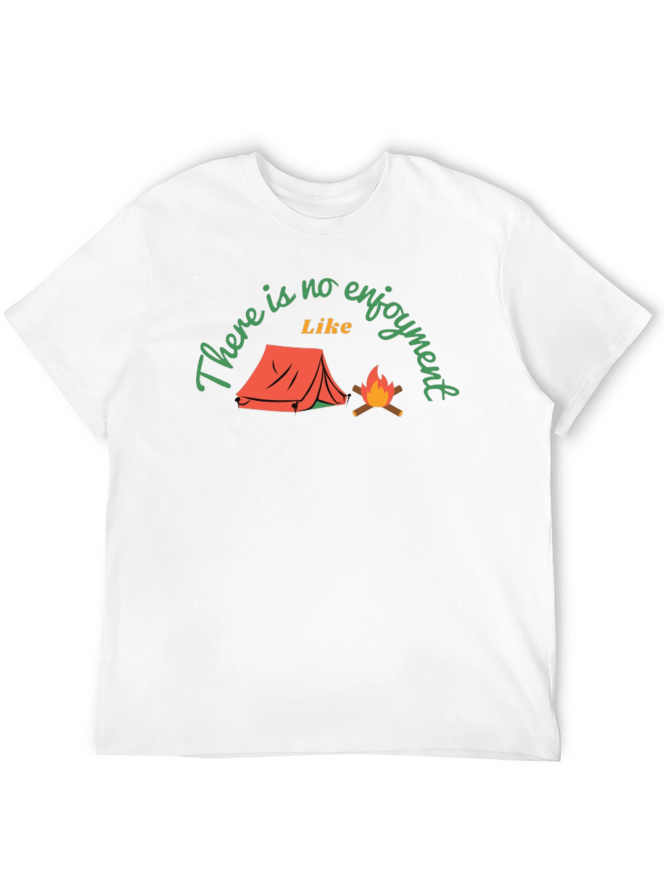 Camping Enjoyment Graphic T-Shirt