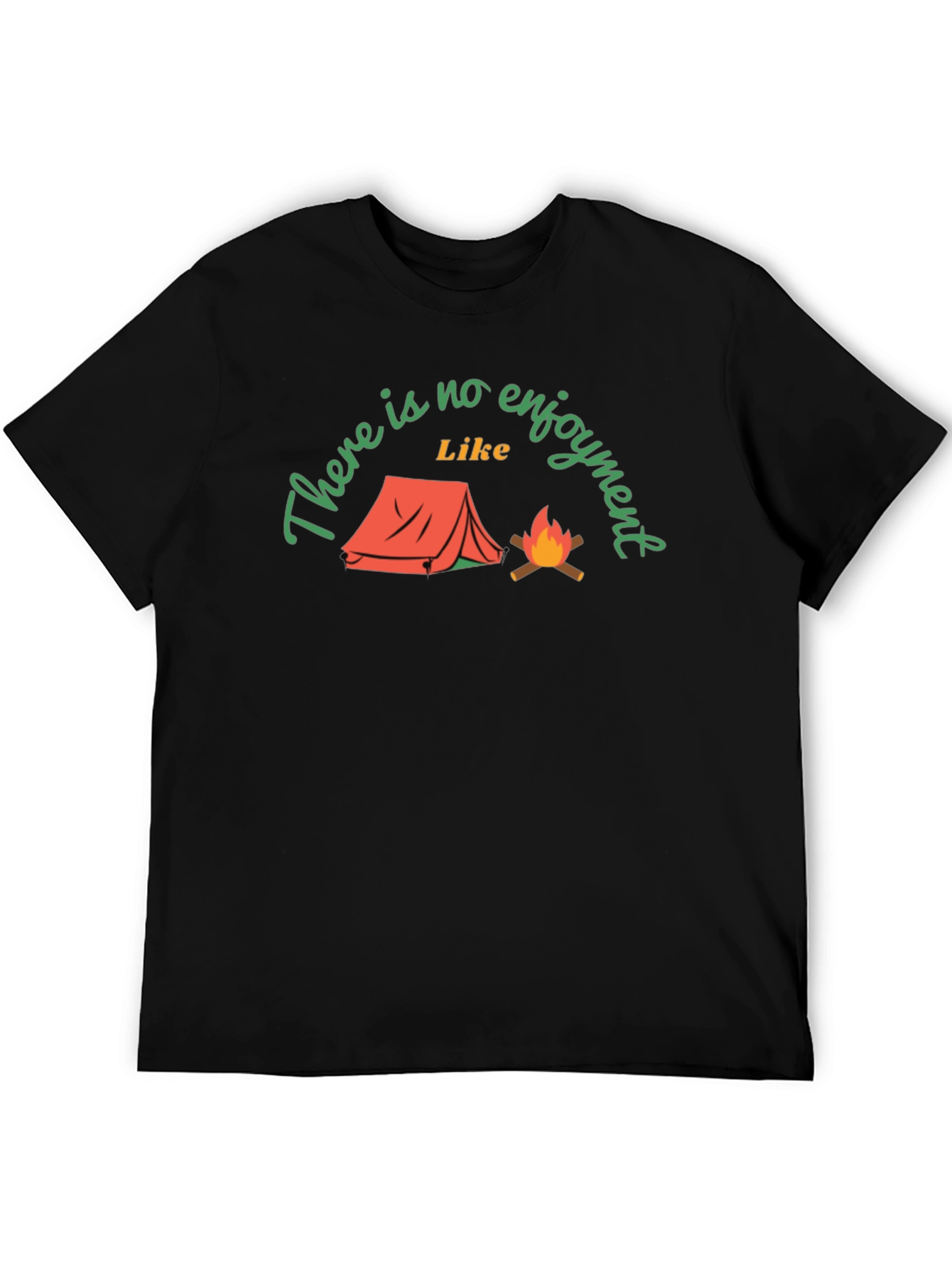 Camping Enjoyment Graphic T-Shirt