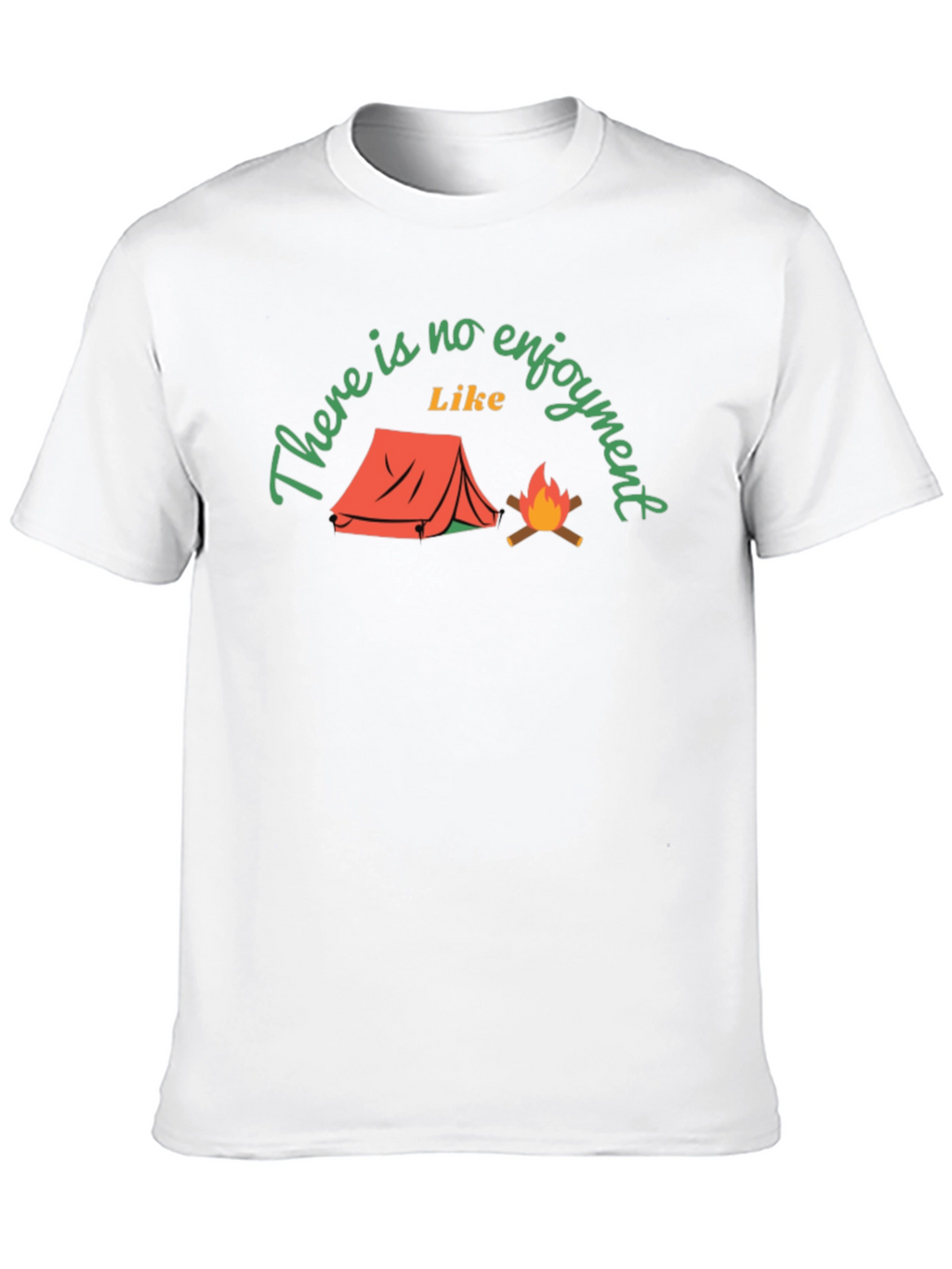 Camping Enjoyment Graphic T-Shirt