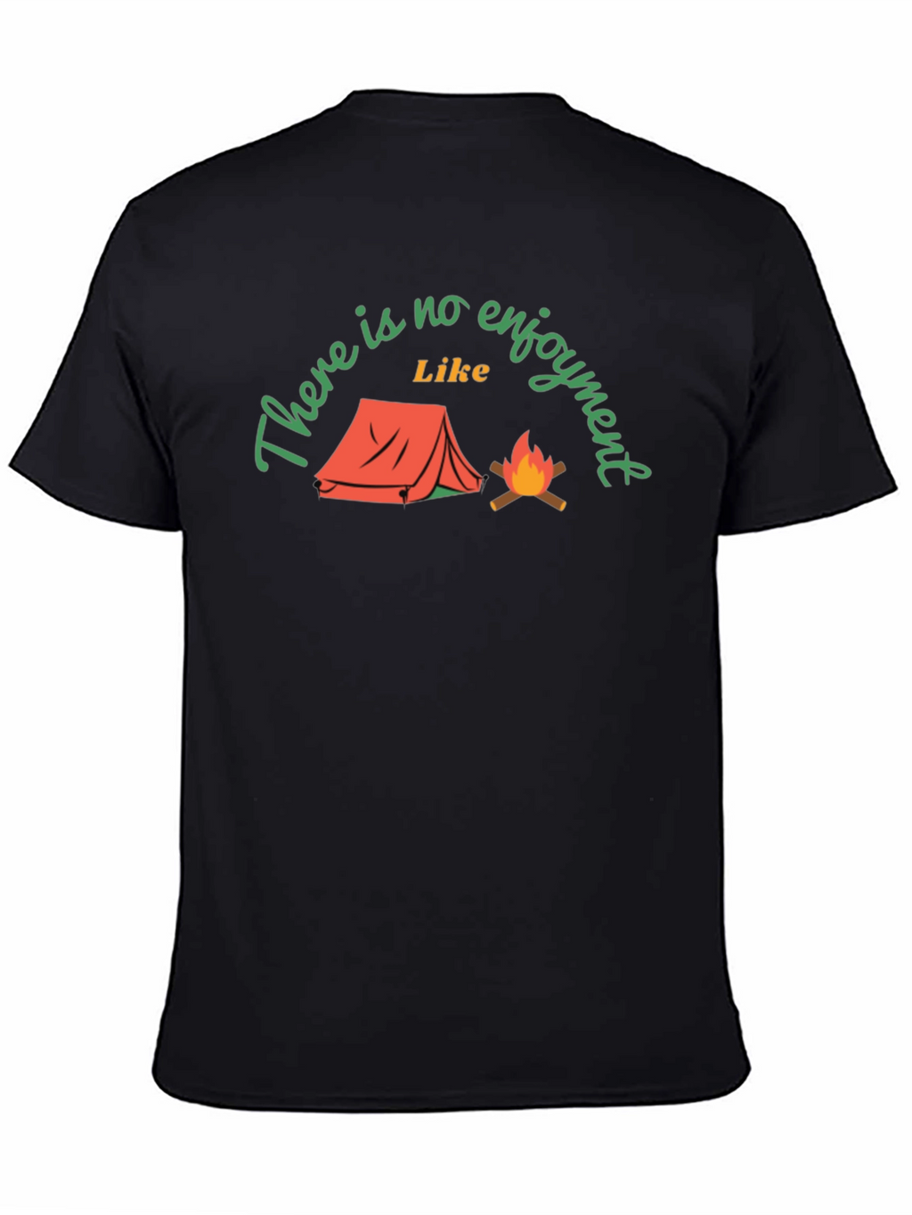 Camping Enjoyment Graphic T-Shirt