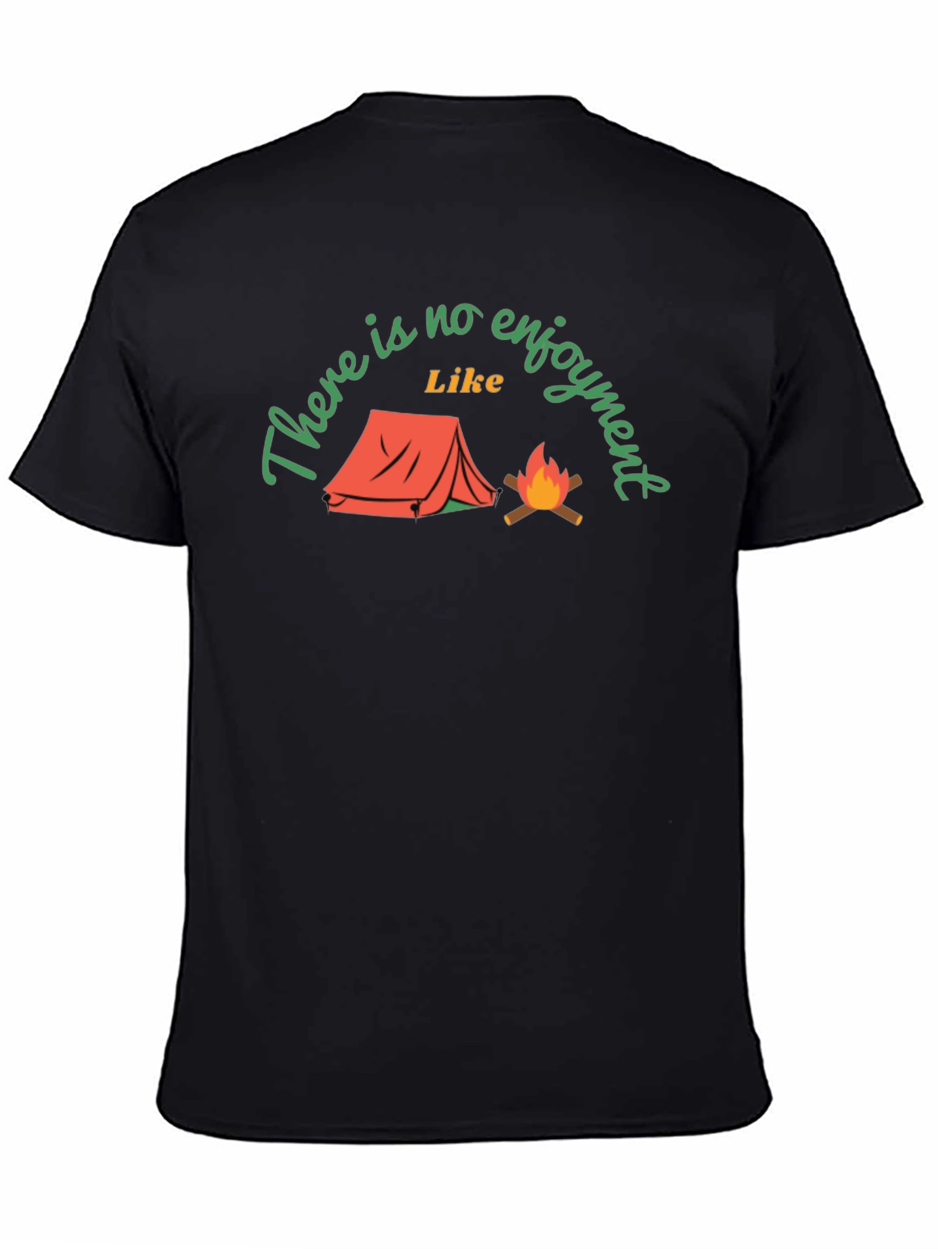 Camping Enjoyment Graphic T-Shirt