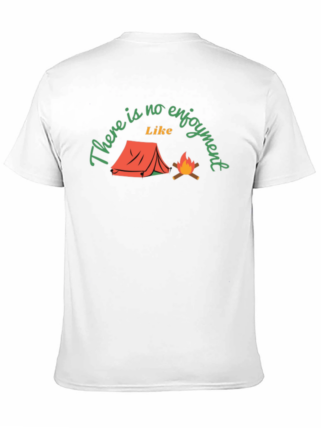 Camping Enjoyment Graphic T-Shirt