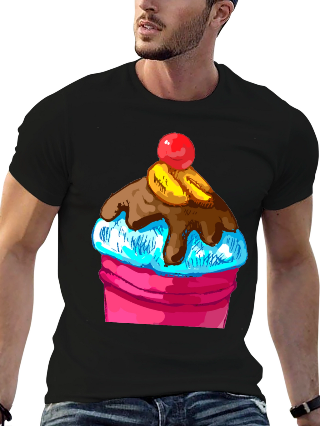 Cupcake Graphic T-Shirt