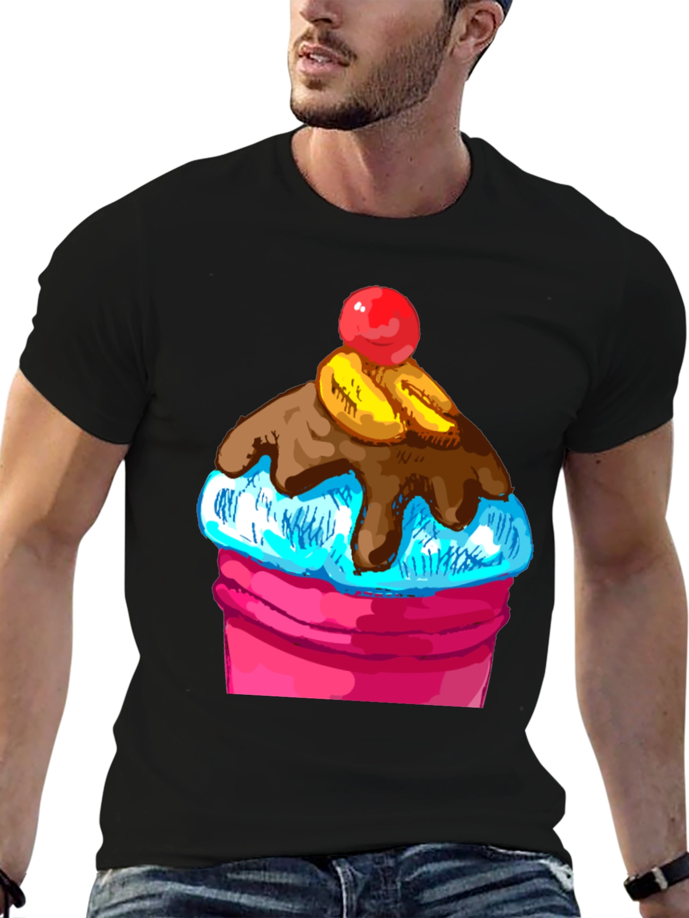 Cupcake Graphic T-Shirt