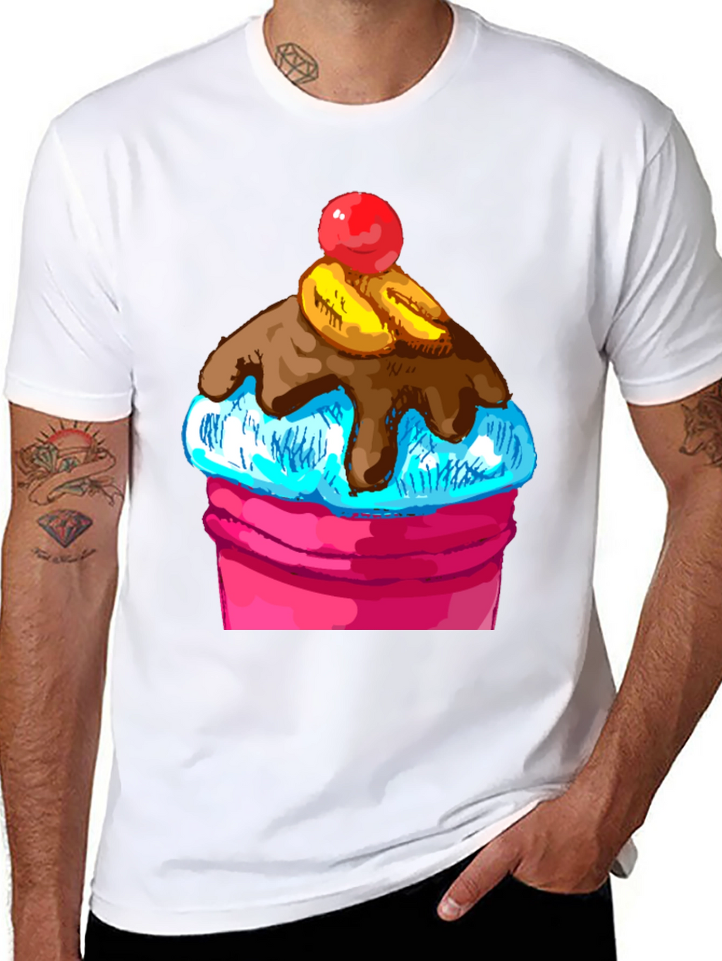 Cupcake Graphic T-Shirt