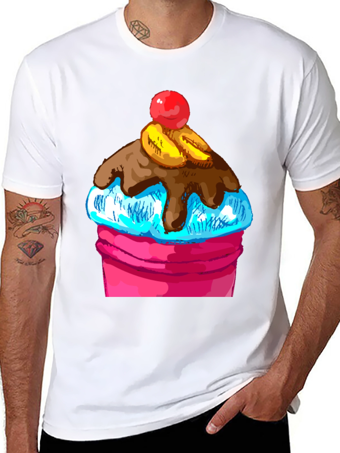 Cupcake Graphic T-Shirt
