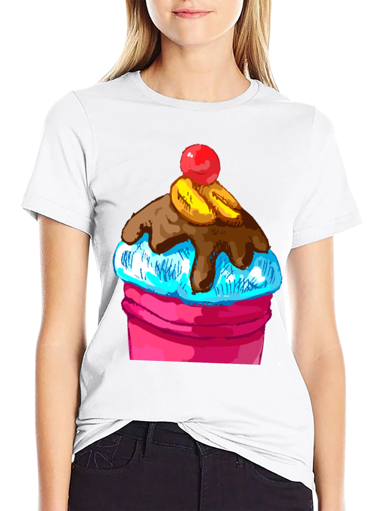 Cupcake Graphic T-Shirt