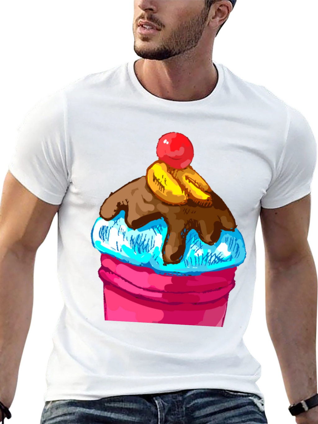 Cupcake Graphic T-Shirt