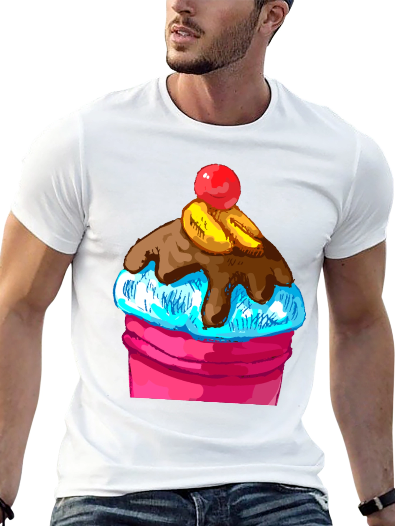 Cupcake Graphic T-Shirt