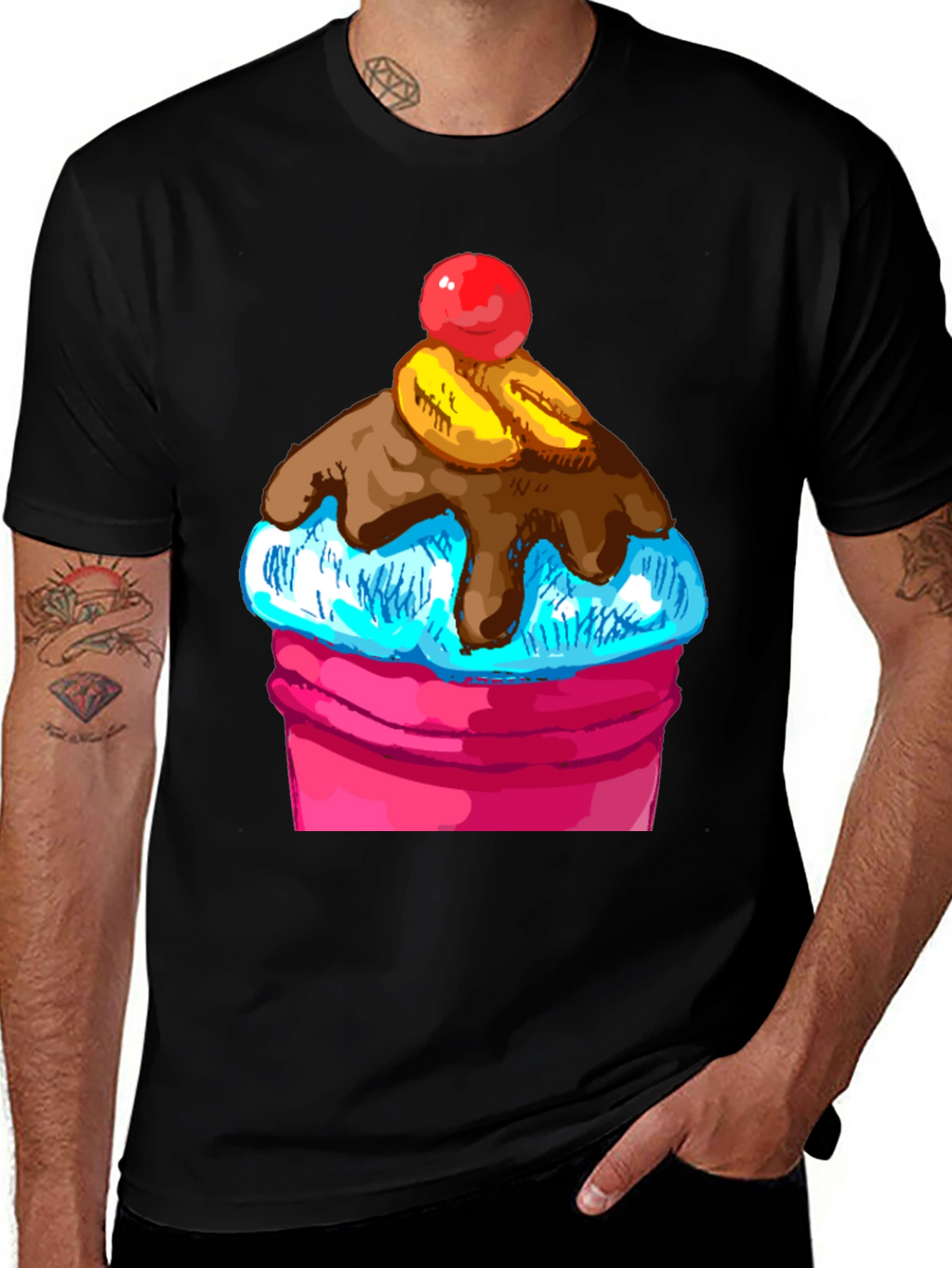 Cupcake Graphic T-Shirt